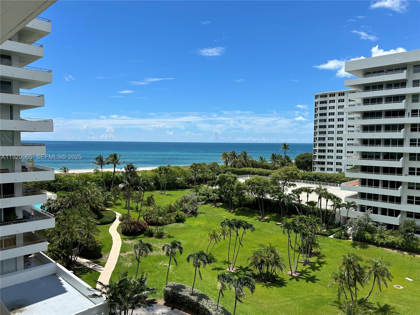 Beautifully remodeled, oversized unit with wrap around terrace.  Apartment boasts open kitchen, impact windows, washer/dryer and all new appliances.  Come enjoy life in Commodore Club South, a full-service building with direct beach access, chair and umbrella service, gym, tennis courts and more.