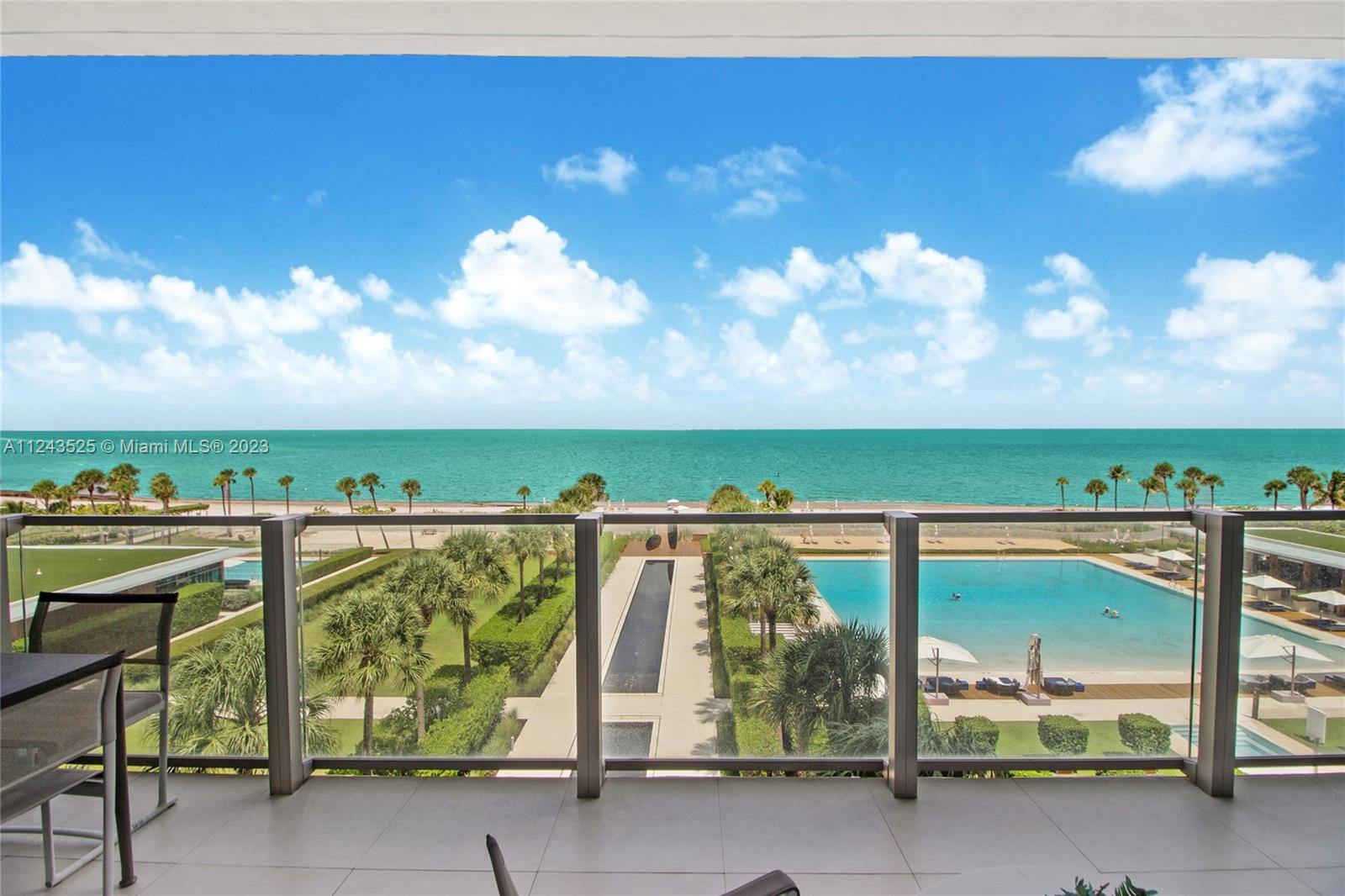 Live a unique experience in Key Biscayne! State of the art 3 bedroom, 3 full bathrooms and powder room with sophisticated fine finishes throughout this fully furnished apartment. Hard wood floors, enclosed kitchen, top of the line appliances and 2 large balconies from where to enjoy endless sunrises and sunsets! Oceana Key Biscayne, one of the most coveted new developments in KB, features 500 ft of private beachfront combined with high end luxury services and amenities including an oversized relaxation pool, spa, hot tubs, poolside restaurant, beach service, fitness center, tennis court, putting green, beach volleyball court, party room, kid’s room, media room and personalized concierge services.