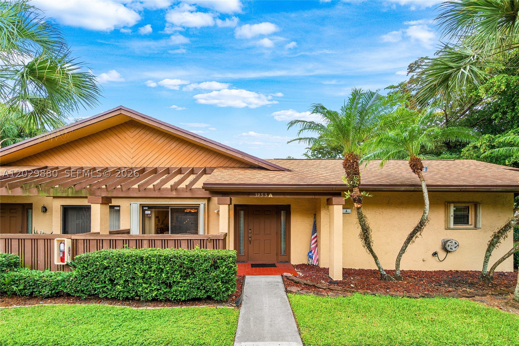 Fantastic opportunity to own a 2-BR 2-BA condo in the desirable community of Cocoplum Circle.  The floor plan features a spacious, open concept living and dining area, the kitchen is efficiently laid out with plenty of cabinetry and counter space. The primary suite features a generous layout with an en-suite bathroom and walk in closet. 

This unit is located in a beautifully maintained resort-style community that features excellent resident amenities.  Property is sold as-is.