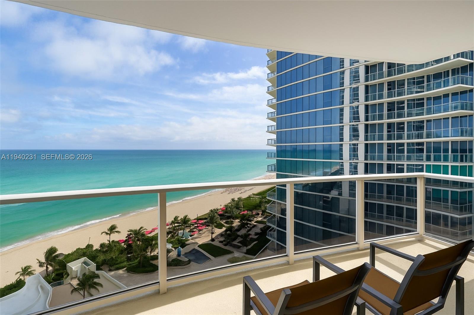 Experience oceanfront living in this fully furnished studio at Trump International Beach Resort in Sunny Isles. Positioned directly on the sand, this spacious unit offers two king-size beds, a kitchenette with microwave, sink, mini fridge, and storage, plus a washer and dryer for added convenience. Step onto your private balcony and enjoy breathtaking, unobstructed ocean views. Owners may self-manage or opt into the hotel’s rental program, allowing short-term rentals with daily flexibility. Ideal for a vacation getaway, income-producing property, or personal escape. Resort amenities include a beachfront pool with towel and lounge service, full-service spa, fitness center, on-site dining, room service, 24-hour concierge, valet, and security. Perfectly situated between Miami and Fort Lauderdale, just minutes from Aventura Mall, this unit delivers exceptional lifestyle and investment potential in a premier beachfront setting.