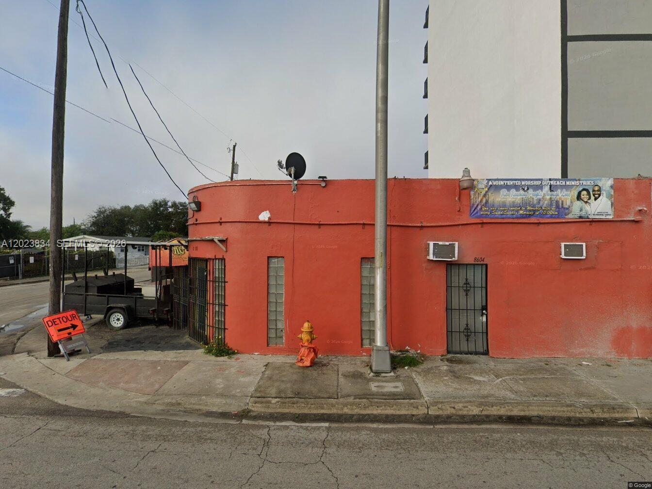 Prime mixed-use investment opportunity located at 8602 NW 22nd Ave. in Miami, featuring a church, BBQ restaurant, and a 1-bedroom/1-bath apartment. Offering strong in-place income and upside potential in the growing West Little River submarket, this fully occupied property includes approximately 1,876 SF of building area situated on a 4,345 SF lot with a stable tenant mix and flexible mixed-use potential.  SELLER MOTIVATED!

Current leases are month-to-month with established long-term tenants, creating immediate flexibility for an owner-user or investor seeking to reposition or enhance the asset while maintaining ongoing income. Positioned along a high-traffic corridor with excellent visibility and accessibility, the property presents a compelling opportunity for cash flow, operational flexibility, and long-term appreciation in one of Miami’s rapidly evolving neighborhoods. Negotiable.