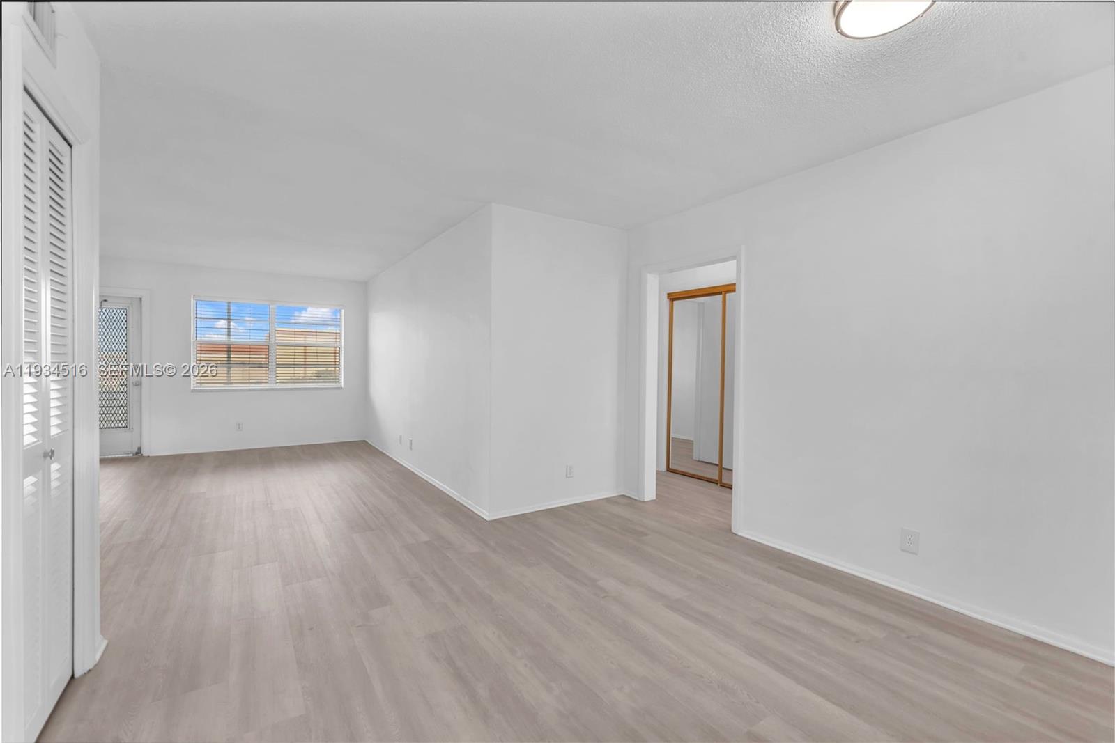 Welcome to this beautifully remodeled condo in a desirable 55-plus community, offering modern comfort and serene living. This spacious residence features a fully updated interior with contemporary finishes throughout. The modern kitchen showcases sleek cabinetry, ample counter space, and updated appliances, opening seamlessly to a large living and dining area ideal for both entertaining and everyday living. NO MINIMUM CREDIT SCORE/NO MINIMUM INCOME REQUIREMENT/NO ASSESSMENTS/ FULL RESERVES.



New laminate flooring flows throughout the unit, creating a clean, cohesive look. The expansive primary bedroom offers generous space and ample closet storage, while the additional spacious bedroom is perfect for guests, a home office, or hobby room. Both bathrooms have been tastefully renovated with modern fixtures and finishes.



Enjoy peaceful water views from your private terrace—an ideal spot for morning coffee or relaxing evenings. The well-maintained community is designed for active adults and offers a comfortable, low-maintenance lifestyle.



An added benefit is the ability to rent the unit after the first year of ownership, providing future flexibility and investment potential. With its modern upgrades, generous layout, and tranquil setting, this condo is a wonderful opportunity in a sought-after 55-plus community.