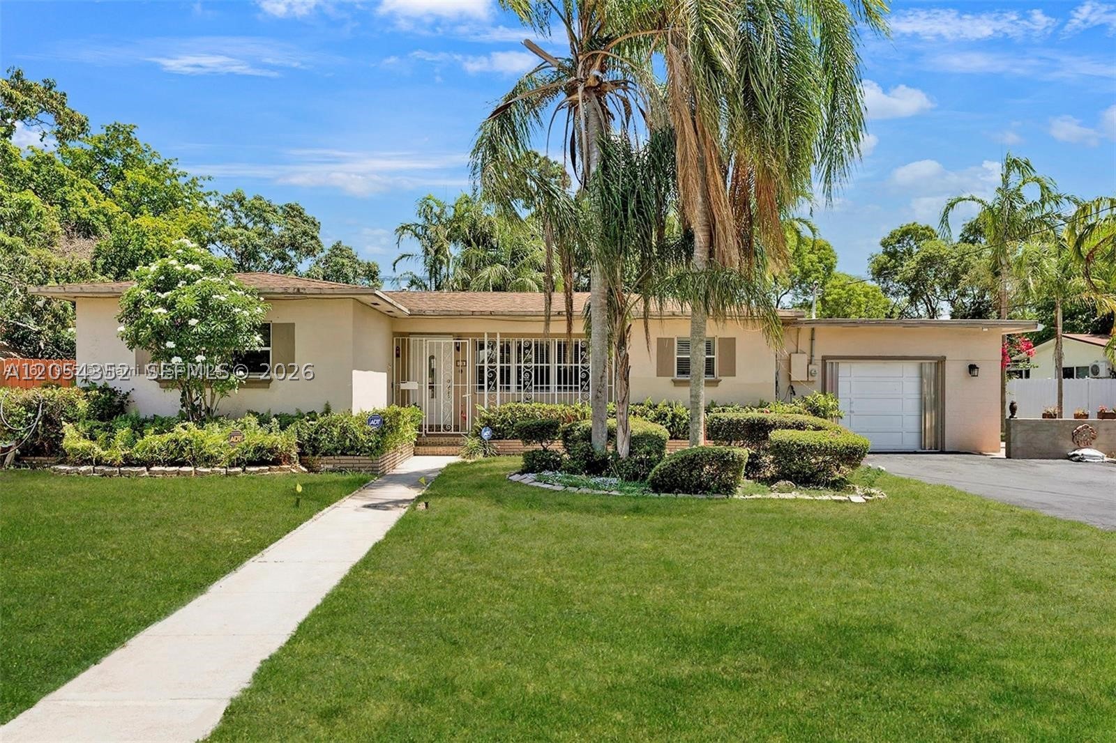 Beautiful 5-bedroom, 4-bath single-family home located in the desirable city of Hallandale. This spacious residence
offers the perfect layout for a large or growing family, with ample bedrooms and well-distributed living areas,
Bathrooms have been tastefully renovated, adding a fresh and modern touch. The kitchen remains in great
condition, offering functionality and charm, ideal for everyday living and entertaining. This home is truly move-in
ready and perfect for a family looking for space, comfort, and convenience in a prime South Florida location.
Conveniently located near major highways, shopping, dining, and just minutes from the beach. A rare opportunity
to own a spacious home in Hallandale — schedule your showing today!