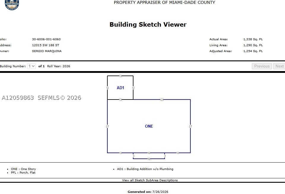 NEW SO MIAMI HGTS SEC F G - Residential
