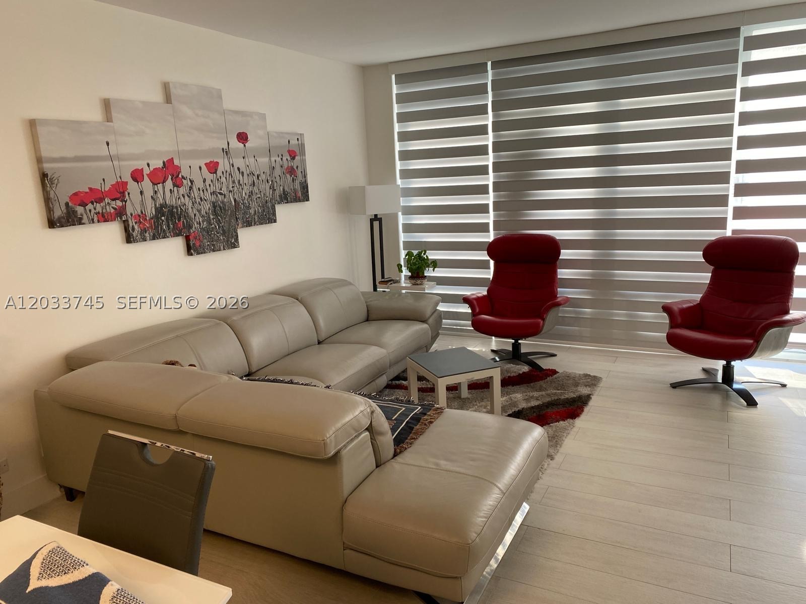 Experience the pinnacle of coastal luxury living in this absolutely remodeled, turnkey oceanfront residence on prestigious Collins Avenue. This pristine unit has been masterfully converted into a sophisticated 1-bedroom and a complete versatile interior room and two beautifully appointed full bathrooms. No expense was spared in the upscale finishes, offering a seamless blend of modern elegance and beachside comfort.
Wake up to dynamic views of Collins Avenue and step right out onto the sand and beach walk. Designed for the discerning buyer, this property comes fully turnkey—ready for you to move right in or immediately start generating income. Whether you are looking for a private luxury oasis or a high-performing addition to your investment portfolio, this building features a highly lucrative rental program that maximizes ROI. Enjoy unbeatable proximity to Miami Beach’s finest dining, shopping, and nightlife. A true coastal gem and an absolute must-see! Special assessment: $195.94 till 10/28, $250.78 till 12/39 and $169.21 till 7/38. Total monthly $1843.08