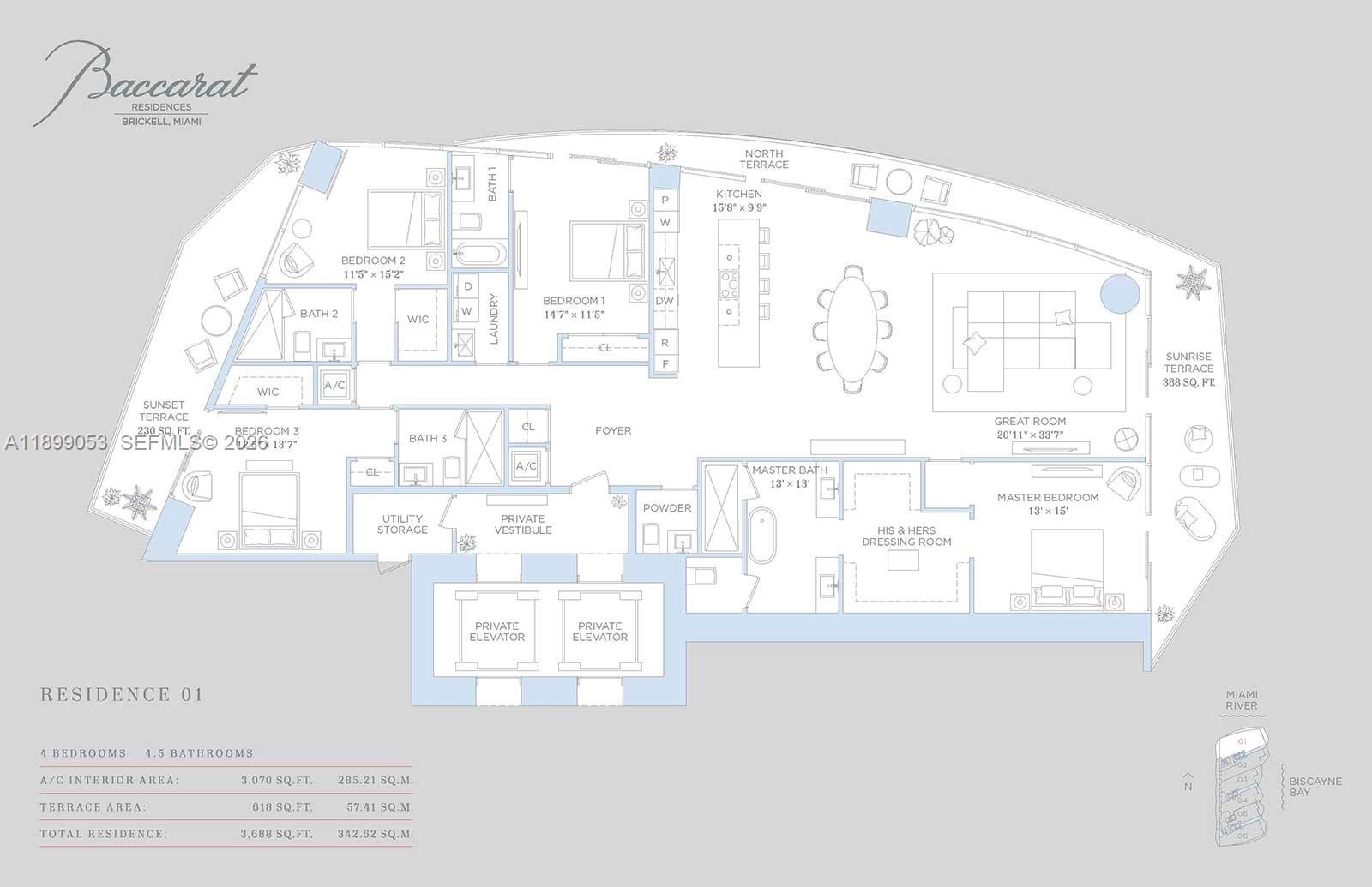 BACCARAT - Residential