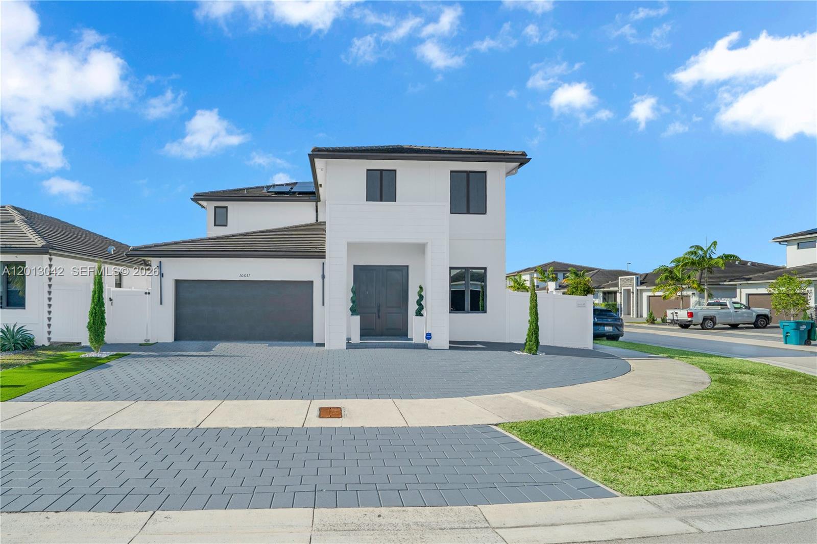 Welcome to this beautifully upgraded 4-bedroom, 3-bathroom home with a private in-law quarter, located at 10631 SW 235 Ln. This property features over $150,000 in upgrades, offering a perfect blend of comfort, style, and modern efficiency.

Step inside to discover brand-new flooring throughout and a stunning staircase that adds a touch of elegance. The spacious layout is ideal for both everyday living and entertaining. The separate in-law quarter offers incredible flexibility for guests, extended family, or rental potential—and includes its own private washer and dryer, along with a dedicated A/C unit for complete comfort and independence. The main home also features its own washer and dryer for added convenience.

Enjoy your own backyard oasis with a newly built pool and a stylish pergola, perfect for relaxing or hosting gatherings. The home is equipped with solar panels, helping keep electricity costs low while adding long-term value.

Additional highlights include dual A/C systems (one for the main home and one for the in-law quarter) and an HOA that includes high-speed fiber optic internet.

This move-in-ready home stands out with its extensive upgrades, energy efficiency, and versatile living spaces—truly a must-see.