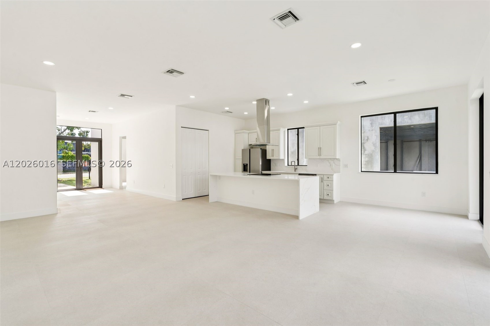 Discover an incredible opportunity to own a brand-new, high-quality single-family home in Fort Lauderdale. CURRENTLY UNDER CONSTRUCTION in the fast-growing Broadview Park neighborhood, this home offers a central location just minutes from major roads, downtown Fort Lauderdale, the beaches, and everyday conveniences.
Designed with strength, safety, and comfort in mind, this residence is built with state-of-the-art precast concrete and steel, a concrete roof, an extra-thick slab, and full high-impact windows and doors. Engineered to exceed the strictest hurricane codes, it offers peace of mind and extensive insurance savings. The thoughtful split floor plan provides 3 bedrooms, 3 full bathrooms, plus a versatile office/guest room that can adapt to your lifestyle.
Step into a bright, open living space created for entertaining and easy everyday living. Enjoy a modern designer kitchen with Samsung appliances, a striking quartz dual waterfall-edged center island, 11-foot ceilings, and energy-efficient LED lighting throughout. The primary suite feels like a private retreat with large separate closets and dual sinks with a tall standing shower.
Additional highlights include a spacious 2-car garage, pre-wired for high-quality AV systems in every room and a one-year builder-backed home warranty for extra confidence in your purchase. This home blends modern design, fortress-strong construction, and worry-free ownership. Estimated Delivery September 2026