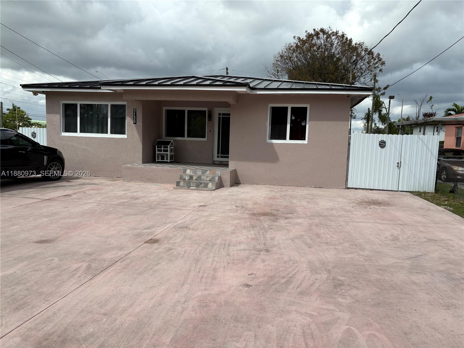 Welcome to this beautifully remodeled 6-bedroom 3 bath home!. An efficiency for an extra income. With a brand-new roof and tasteful finishes throughout, this home is move-in ready and waiting for you. Impact windows and doors, New Kitchen, New Roof, and the A/C was installed on from March 24. EVERYTHING IS NEW! Enjoy the large fenced yard, perfect for outdoor gatherings or relaxing. Laundry room in the property and also in the efficiency. Don't miss the chance to make this inviting space your own! There are violation and liens that the new owner will have to assume. Property is being sold in As Is Condition.