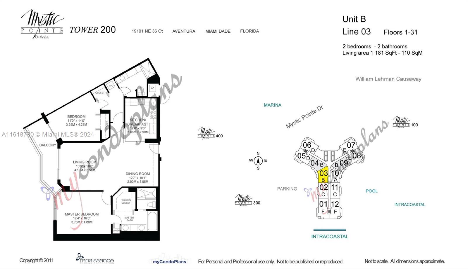 MYSTIC POINTE CONDO NO TH - Residential Lease