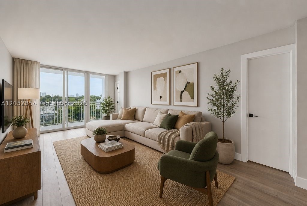 HIGH-FLOOR WATERFRONT RESIDENCE with water and downtown skyline views in a boutique building of only 20 units. This 2-bed/2-bath home has been completely remodeled WITH PERMITS - all approved and passed by the City - featuring a brand new kitchen, bathrooms, and designer finishes throughout.

Enjoy breathtaking Fort Lauderdale skyline and waterway views from your home, with stunning sunsets over the canal from your private balcony. The open floor plan includes walk-in closets and an in-unit washer/dryer for effortless living.

The building features a brand new pool and patio deck, completed concrete restoration, and all assessments already paid in full by Seller. 40/50-year certification completed. Boat slips available at just $6/ft - a rare opportunity for boaters. One garage parking space included.

Centrally located within walking distance of downtown Las Olas and the beach: the perfect blend of beach and city! Directly on the stunning waterways of the "Venice of America" with no fixed bridges. A truly turnkey unit in one of Fort Lauderdale's most sought-after waterfront neighborhoods!