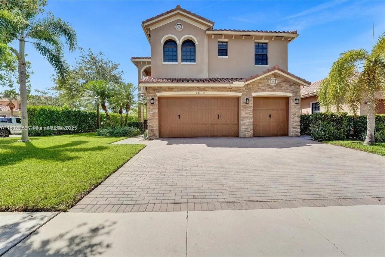 $100K+ in Upgrades! Parkland Smart Home with Pool on Rare Corner Lot! This 5BD/4BA freshly painted pool home is the lowest-priced in the area and move-in ready! Enjoy a new gourmet kitchen, fully renovated baths, new upstairs flooring, and two master suites, including one with a custom walk-in closet. The backyard boasts a resurfaced heated saltwater pool with spa, space for an outdoor kitchen, and full smart home tech: app-controlled locks, cameras, pool, garage, thermostat, and sprinklers. Features include impact windows/doors, LED lighting, new upstairs AC, upgraded 3-car garage, and new washer/dryer. Walk to A+ schools and Pine Trails Park. Low HOA ($180/mo). A rare Parkland gem!