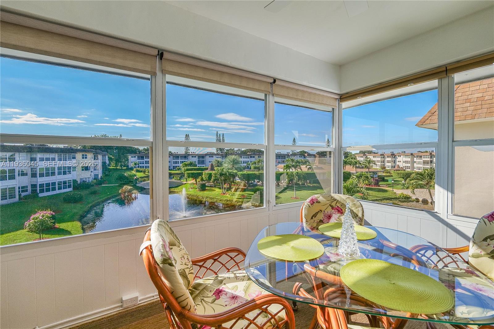 NICE CHARMING 2/2 CONDO WITH A BEAUTIFUL VIEW OF THE LAGOON FROM THE FLORIDA ROOM. VERY SPACIOUS UNIT WITH A LOT OF STORAGE. NEUTRAL TILES THOUGH ALL. CENTRALLY LOCATED, CLOSE TO SHOPS, GROCERIES STORES, PHARMACY. 15 MINUTES FROM THE BEACH. GREAT VERY WELL MANAGED COMMUNITY WITH A LOT OF ENTERTAINMENT. NO ASSESSMENT. NO RENTING FIRST 2 YEARS. FOREIGNER SELLER (FIRPTA) - BUYERS AGREES TO SIGN AN OCCUPANCY AFFIDAVIT AT CLOSING. EASY TO SHOW !!