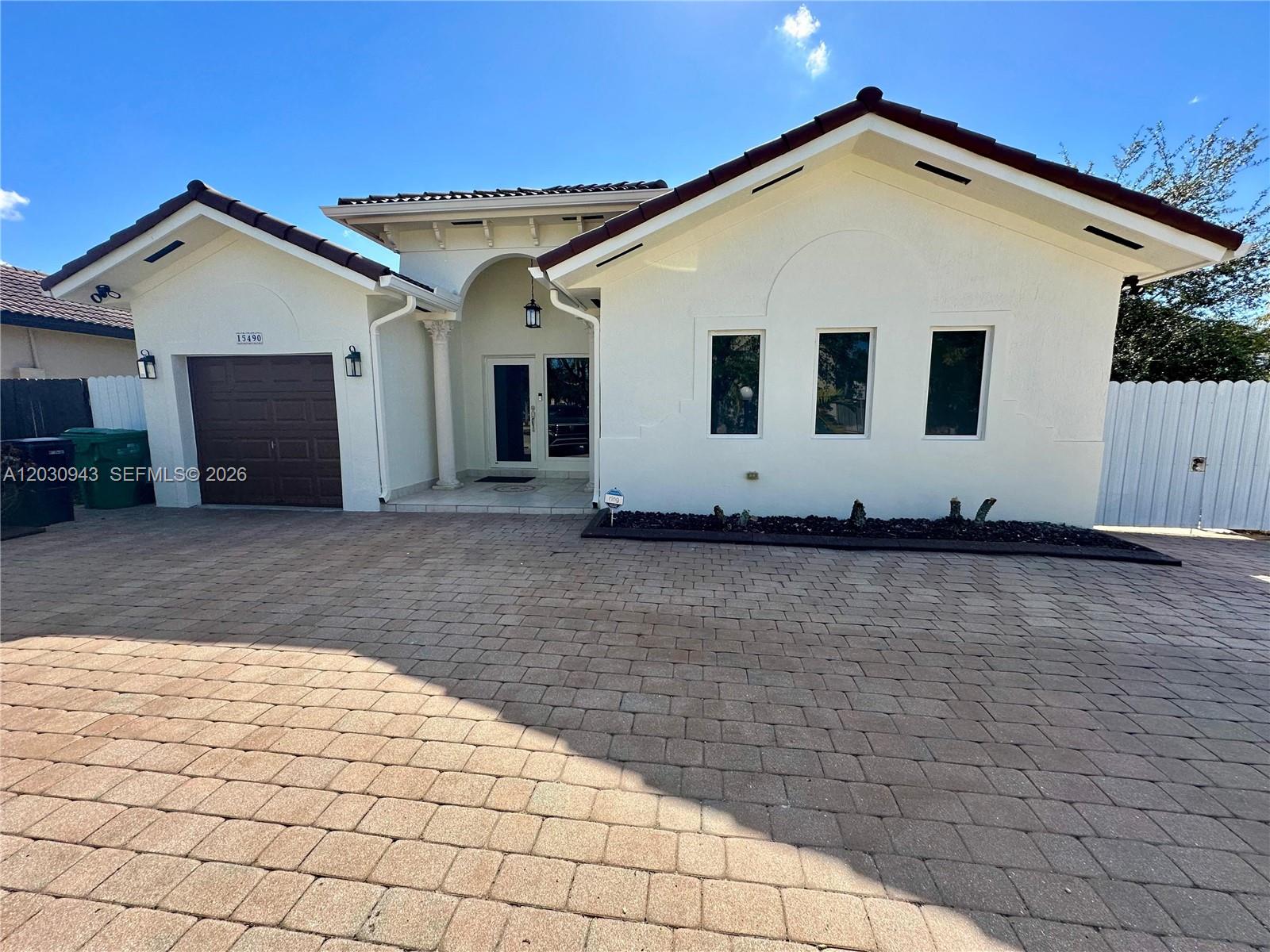 BEAUTIFUL SINGLE FAMILY HOME IN A CORNER LOT WITH SPACE TO PARK A BOAT OR RV, RELAXING PATIO AREA FOR ENTERTAINMENT, 3 BEDROOMS, 2 BATHROOMS, KITCHEN WITH GRANITE COUNTERS AND STAINLESS STEEL APPLIANCES, GARAGE WAS CONVERTED TO STORAGE, WHICH IS EASY TO CONVERT BACK. THE EXTERIOR OF THE HOUSE WAS PAINTED IN 2025, NEW VINYL FLORING WAS UPDATED IN 2025, BATHROOMS WERE REMODELED IN 2023, AND NEW HVAC WAS INSTALLED IN 2023. THE HOUSE FEATURES MOTORIZED ZEBRA BLINDS. IMPACT DOORS AND WINDOWS, SMART LIGHTING SYSTEM, AND MORE.