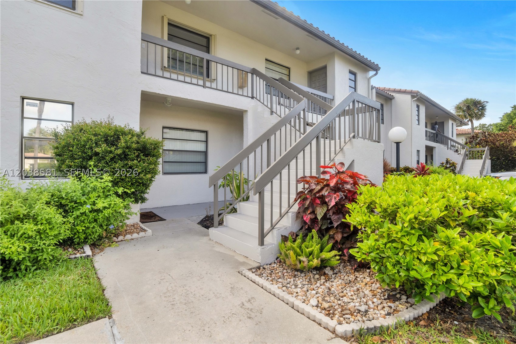 Beautifully UPDATED Top Floor Condo. This Tastefully Updated Condo has Granite in the Kitchen and Bathrooms, Newer Stainless Appliances, Attractive Kitchen Backsplash… and a Great View! The Master Bedroom Area has 3 Closets! The Entire Condo Has Been Painted and is in MOVE-IN CONDITION. BEAUTIFUL Wood Laminate Flooring with Tile in the Kitchen, Bathrooms and Entrance! Excellent Golf View Top Floor Unit. This Condo also has Accordion Hurricane Shutters for your Peace of Mind! The Community of Vistas of Boca Lago is Beautifully Manicured and Well Managed. Pool and Clubhouse in the Community with Security Gate Beginning at 5pm. 55+ Community. No Renting for 1 Year & 20% Down Required, if Financing. Beautiful 55+ Condo in the Vistas of Boca Lago Community!