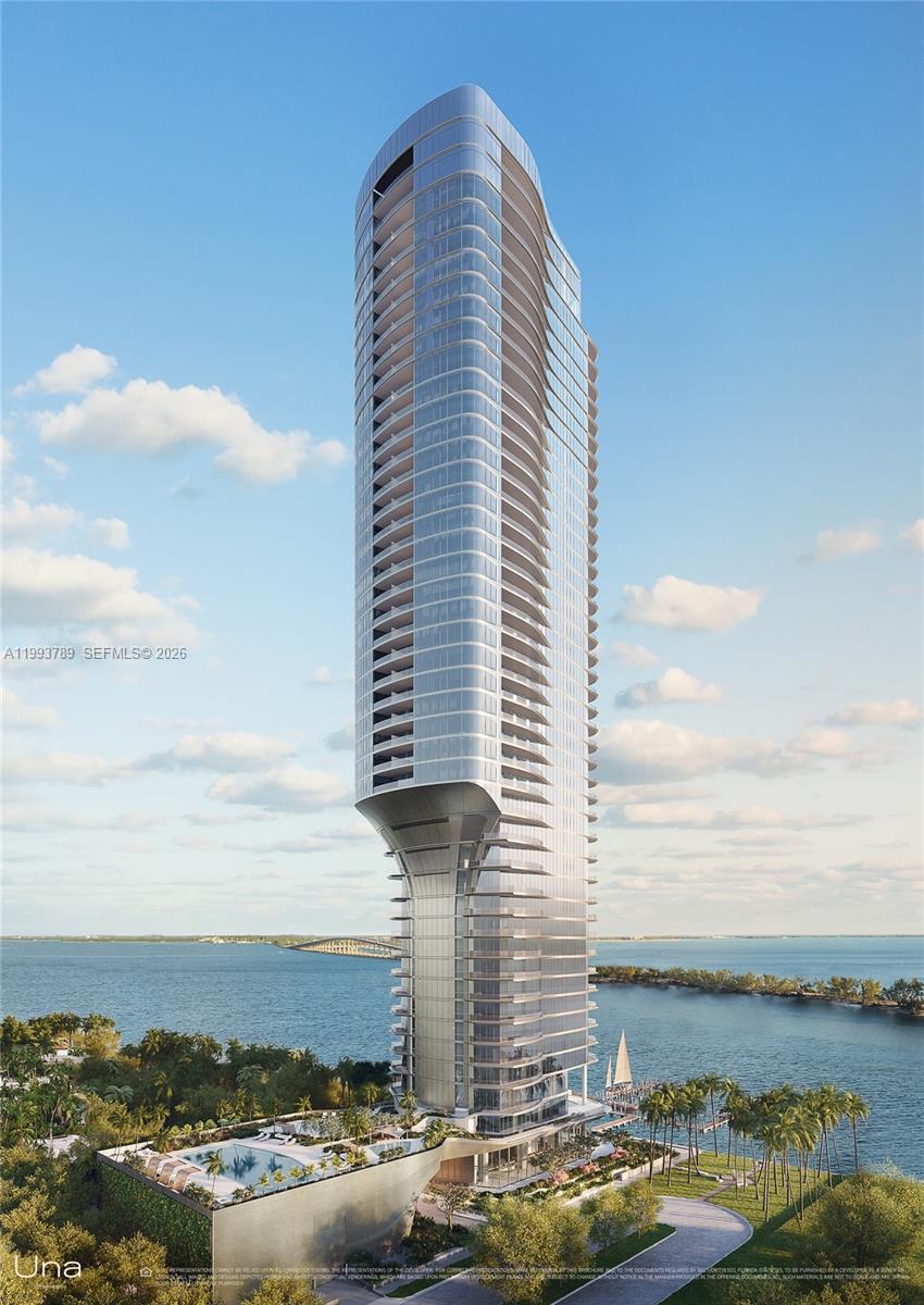 Welcome to one of the most exceptional residences in South Brickell.
Positioned at the end of a quiet cul-de-sac in one of Miami’s most serene waterfront enclaves, this rarely available Vista Residence at UNA offers an unparalleled blend of privacy, scale, and design.
Spanning 5,489 SF of interior living space, plus 966 SF of expansive terraces, this 5-bedroom, 6.5-bathroom home is one of only four of its kind in the building with 4 assigned parking spaces. The thoughtfully designed layout features a generous family room and breathtaking 180-degree panoramic views of Biscayne Bay and the Miami skyline, creating a seamless indoor-outdoor living experience.
The primary suite is a private sanctuary, complete with separate his-and-hers bathrooms and spacious walk-in closets. Floor-to-ceiling glass, refined finishes, and a flow-through design elevate the residence with natural light and unobstructed vistas from nearly every room.
UNA is a boutique waterfront building inspired by the elegance of classic yacht design, masterfully envisioned by Adrian Smith + Gordon Gill Architecture, with lush landscaping by Enzo Enea. Residents enjoy an exceptional collection of amenities.
Ideally located just minutes from Coconut Grove, Downtown, and Key Biscayne, with easy access to major highways, this residence offers the perfect balance of tranquility and connectivity.