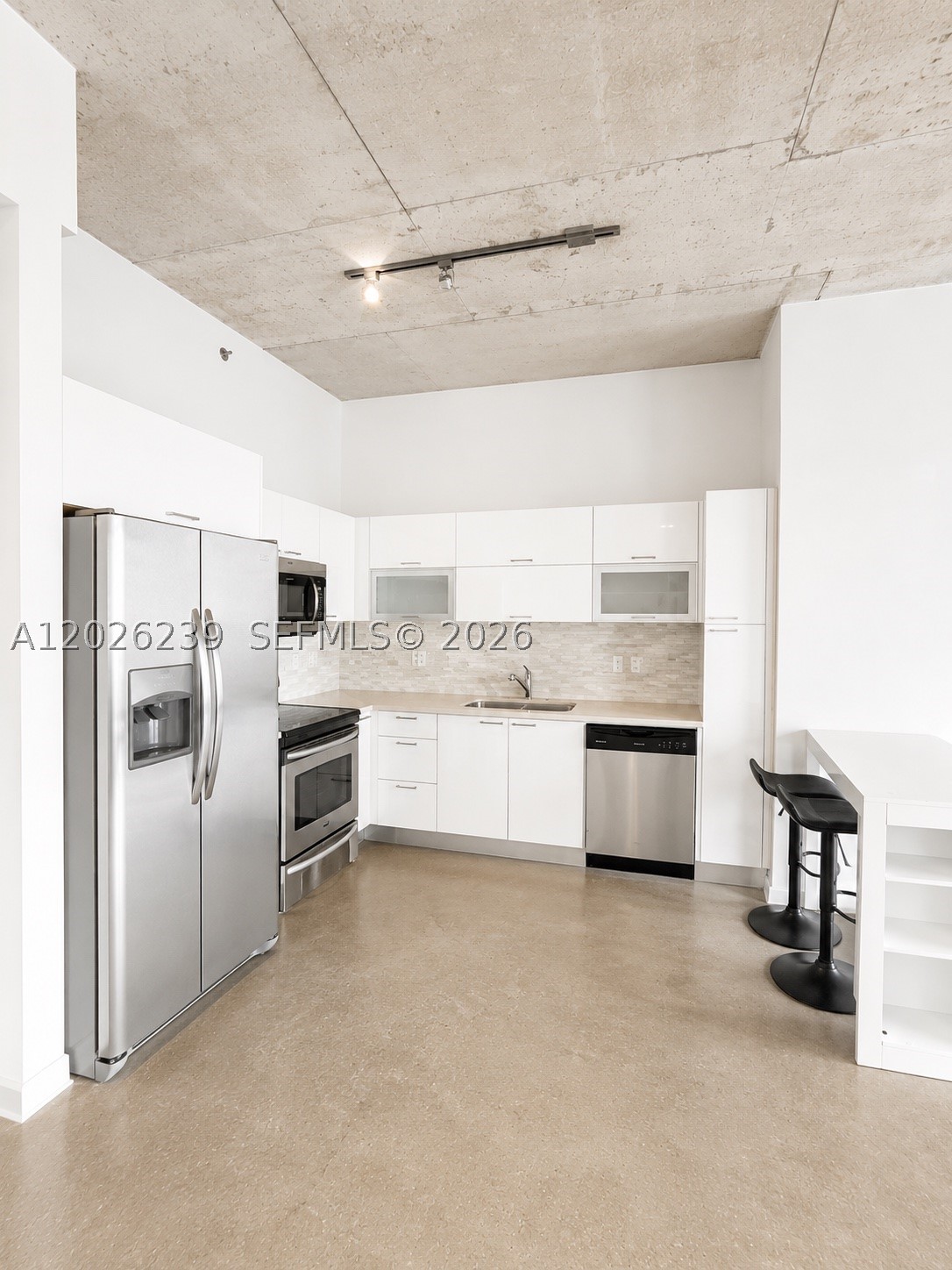 Beautiful loft-style residence located on the 23rd floor in the heart of Downtown Miami. This bright and modern unit features polished concrete floors, high ceilings, stainless steel appliances, in-unit washer and dryer, and expansive city views. Open-concept layout with abundant natural light. Loft II offers excellent amenities including rooftop pool, fitness center, sauna, club room, 24-hour security, and direct access to the Metromover. Conveniently located near Brickell, Bayside, Kaseya Center, restaurants, shopping, and major highways. You will be required to provide proof of income, credt score and bank statements.  Applicant will be required to provide proof of income, credit report/credit score, and recent bank statements as part of the application process.