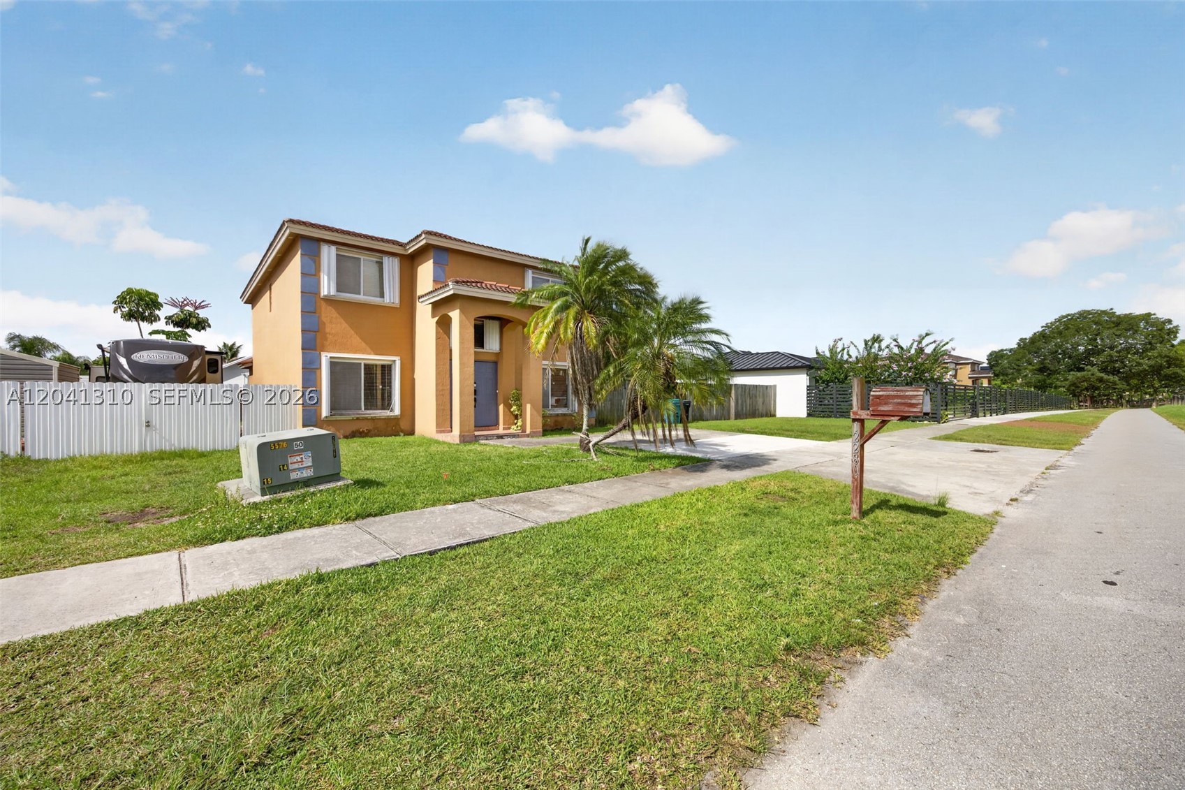 UPDATED Single Family home with HURRICANE SHUTTERS! 1 BEDROOM AND 1 BATH ON THE FIRST FLOOR. Spacious backyard offers plenty of room for a POOL, outdoor entertainment area, and parking for a large BOAT and/or RV! Home features tile flooring throughout the first floor and wood laminate on the second floor. The primary suite features a walk-in closet and a private en-suite bathroom. The kitchen is equipped with stainless steel appliances. Conveniently located near Black Point Park and Marina
