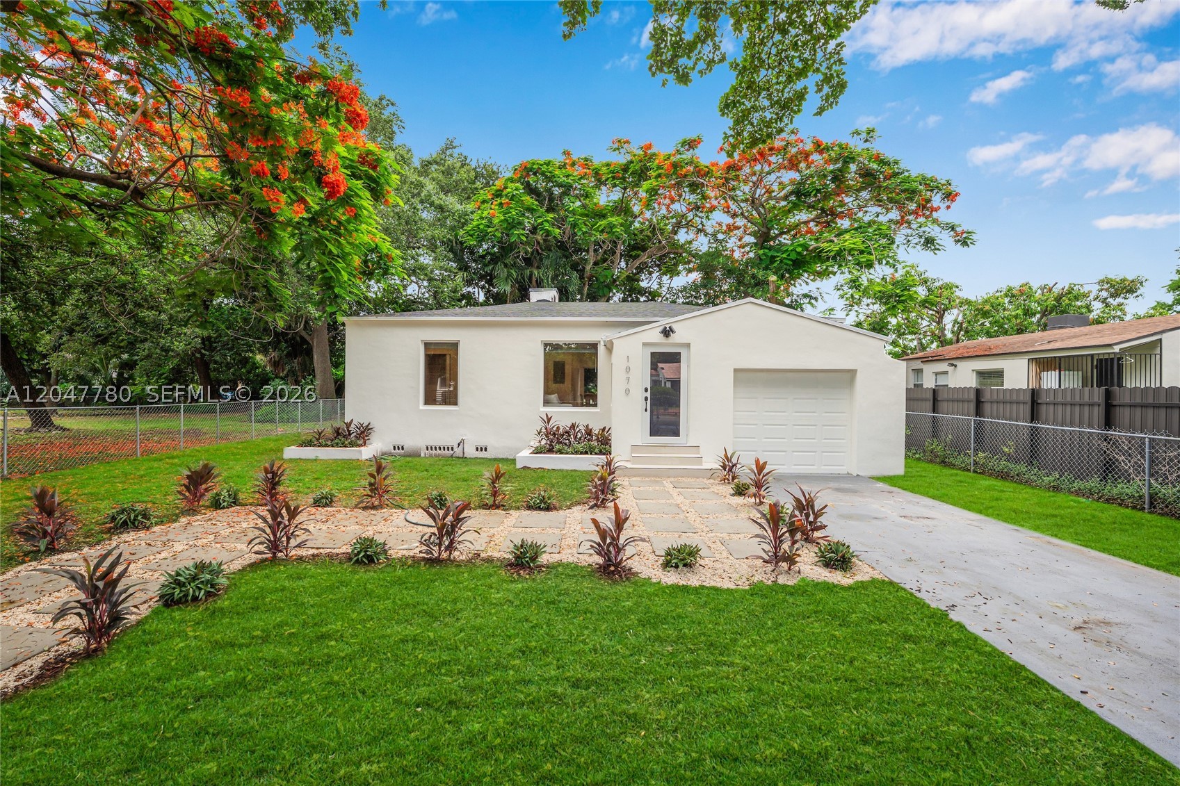 Best-priced fully renovated home in the area! This centrally located 3-bedroom, 2-bath residence offers 1,248 sq. ft. of updated living space with a brand-new roof, impact windows and doors, tile flooring throughout, and a modern kitchen featuring quartz countertops, custom wood cabinetry, and stainless steel appliances.

The spacious primary suite includes a walk-in closet and a beautifully renovated bathroom. Enjoy a large, fully fenced backyard with mature trees, plenty of room for a pool, and a spacious driveway.

Ideally located just minutes from Midtown, Wynwood, Downtown Miami, Brickell, and Miami International Airport.