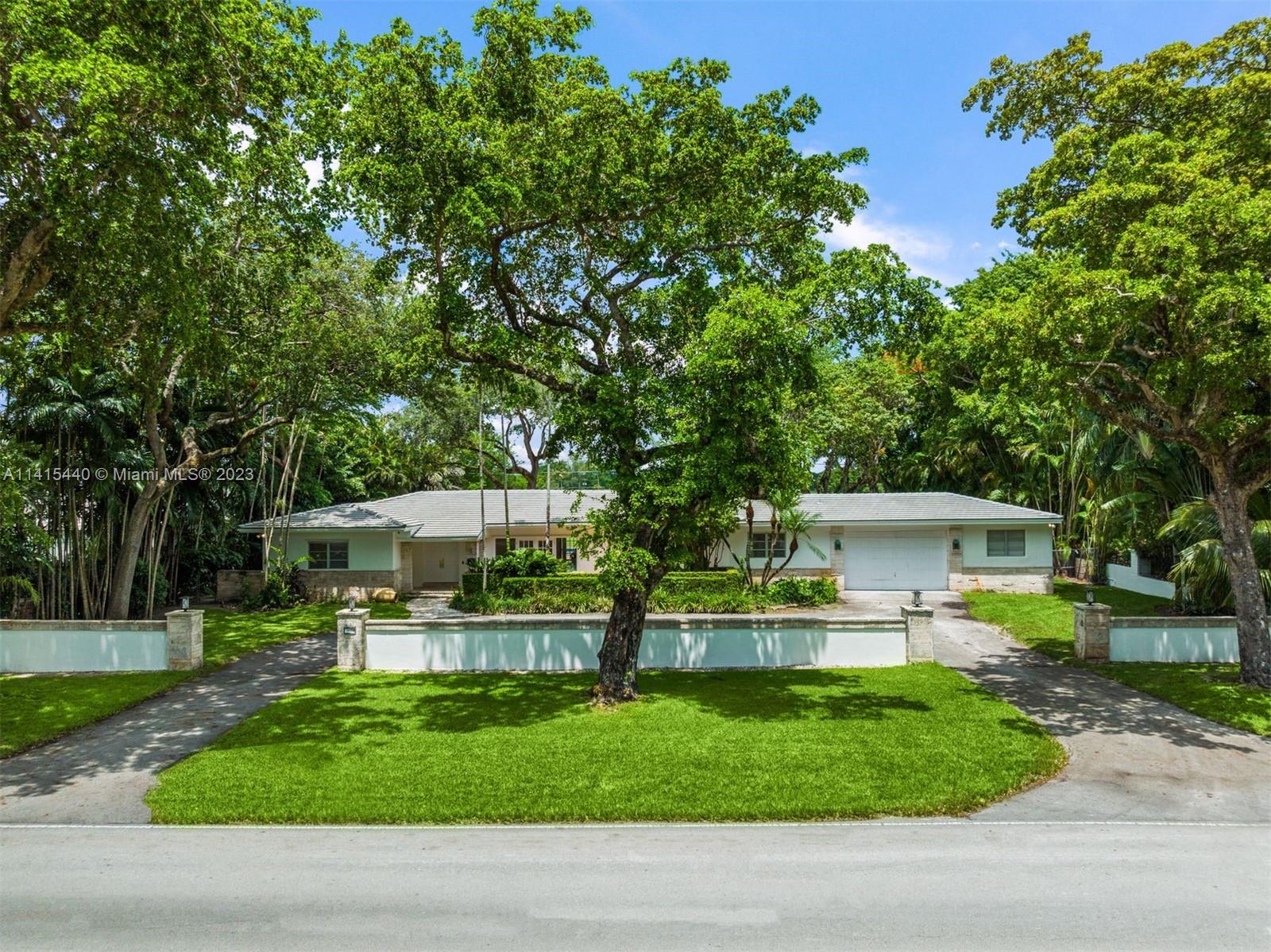 Welcome to this magnificent 5-bedroom 5-bathroom estate located on Granada Boulevard in Coral Gables, with breathtaking views of the Biltmore Golf Course. This trophy-worthy property is situated on a uniquely large two-thirds of an acre lot and offers over 5,000 sf of interior space. Upon entering, you'll be captivated by the panoramic golf course views visible through the French doors of your living room. The primary suite is truly grand, featuring a spacious walk-in closet and a luxurious outdoor/indoor concept shower. Outside, the backyard terrace showcases an impressive oak tree, leading you to the swimming pool that overlooks the golf course. This property is up for sale for the first time since 1991. Don’t miss this opportunity!