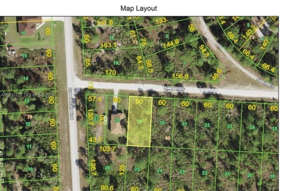 Investment opportunity! Vacant lot located in Tropical Gulf Acres, near US-41 in Punta Gorda, FL. Information is not guaranteed, and the listing broker and agent make no representations or warranties, express or implied. Buyers should conduct their own due diligence regarding lot dimensions, zoning, utilities, and all other relevant information.