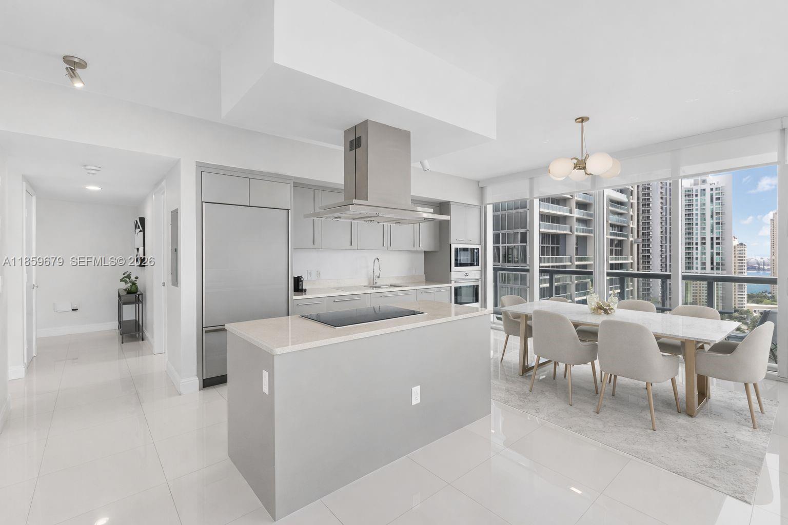 Airbnb-approved 2Br/2Ba corner residence at Icon Brickell Tower 3 (W Miami). Step into an elegant home with the most sought-after layout in the building, offering both comfort and sophistication.
Filled with natural light and framed by sweeping bay and pool views, this residence balances luxury living with strong investment potential. Nestled in the vibrant Brickell neighborhood, IconBrickell offers world-class amenities such as a 300-foot bay-front pool, a 28,000 sqft spa, a state-of-the-art fitness center and fine dining such as Cipriani. Surrounded by the Bay, a scenic boardwalk, and lush parks, it blends modern design with tranquility. With no rental restrictions and steps from Brickell City Centre, this residence is both a premier home and an exceptional income-producing opportunity.