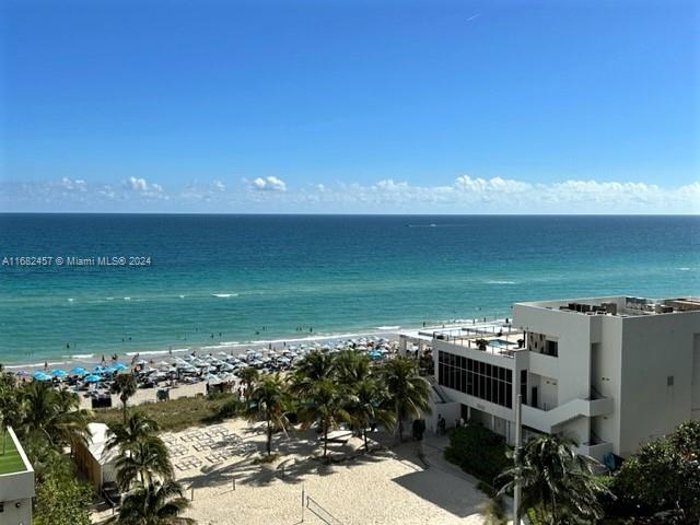 Beachfront building, 1 bed 1.5 bath. Ocean and pool view from balcony. Large spacious condo with plenty of storage and closets. Spacious kitchen. Great investment opportunity. Basic internet and cable included in maintenence. Laundry room on each floor. Oceanfront and beach access, gym, entertainment room with pool table, ping pong table, business meeting room. 24 hr reception/ vale. 1 covered parking space for owner. Text listing agent for showings. Easy to show. There is a special assessment and by the HOA must be paid full at closing.