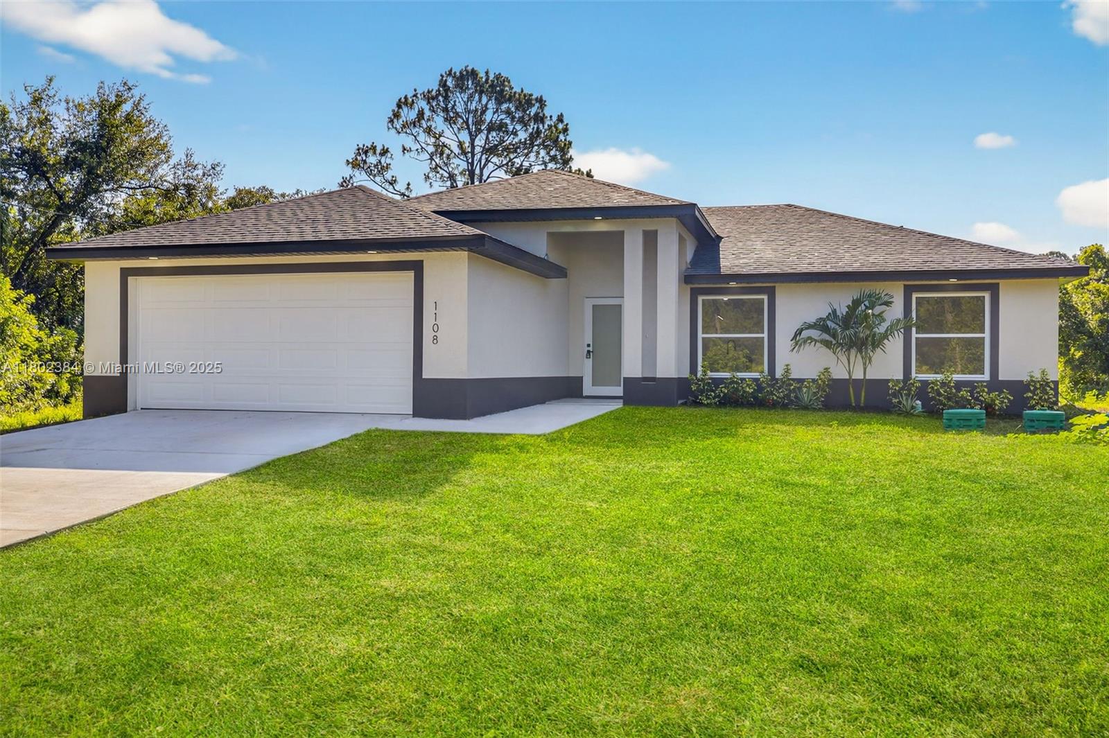 $10,000 Seller Credit Toward Buyer's Closing Costs + Extended Home Warranty with Full-Price Offer. Move-in ready New Construction on Double-Sized Lot — A smarter investment than the typical lots. More Land, More Value! 3Bed/2Bath. Full impact windows & doors. 2-car garage with epoxy floor. Luxury kitchen with waterfall quartz island, full quartz backsplash, stainless steel appliances, and modern light fixtures. Ceiling fans in every room. Porcelain tile and LED ambient lighting throughout. Designer bathrooms with premium finishes. Located with easy access to SR-82, Lee Blvd, shopping & schools. Double backyard space — room to add a pool, guest house, or backyard retreat.
Schedule your showing today!