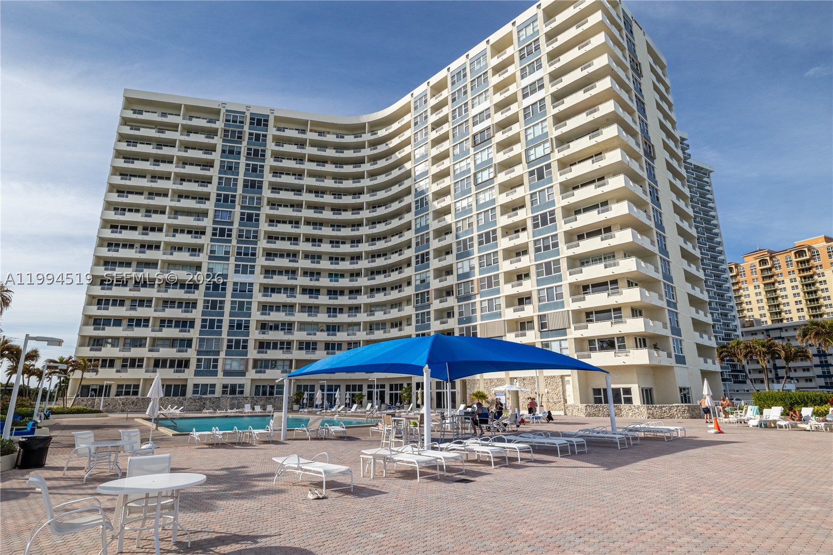 MOTIVATED SELLER – BRING ALL OFFERS!

Enjoy beachfront living in this spacious 1-bedroom, 1-bath residence ideally located in the heart of Hallandale Beach, adjacent to Golden Isles. Take in stunning skyline views and spectacular sunsets from your private balcony, or start your day with a refreshing swim in the ocean just steps from your door.

This beautifully maintained and tastefully furnished unit offers abundant natural light, an open and inviting layout, and a seamless indoor-outdoor living experience. Move-in ready and offered fully furnished, making it perfect as a primary residence, vacation home, or investment property.

Resort-style amenities include a beachfront pool, fitness center, tennis courts, and more. A rare opportunity to own a turnkey coastal retreat in one of South Florida's most desirable waterfront locations.