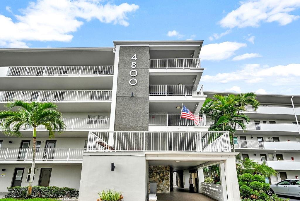 This spacious 2-bedroom, 2-bath condo in a desirable 55+ community near Hard Rock Hotel, Casino, restaurants and much more.  This unit features great living area, large master bedroom, and lots of closet space with a relaxing view of greenery. Enjoy comfortable living in a vibrant, active-adult setting with fantastic amenities, gym and pool right next door. Conveniently located near highway, hospital and lots of entertainment.  Do not miss this opportunity to live in a great community.
