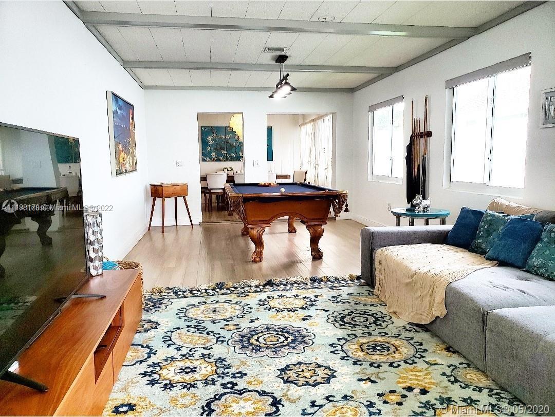 Great furnished house with a pool, at a great location! Almost 2500sqft of living area, furnished. King size, queen size bed and over sized bunk bed in bedrooms, bonus room with private entrance used as 4th bedroom . House also features large family/entertainment room with, pool table and a huge sofa bed. Nest thermostat, keyless Wi-Fi entry door-lock, 2020 roof, all doors and windows impact rated, fenced backyard, wooden deck, pool and covered patio. Located at a private and quiet neighborhood, 2 miles from Mizner Park and a mile from the beach, a few blocks from 2 marinas and boat ramp. Generator hookup. This house has it all! One year lease preferred, shorter term negotiable. Pool cleaning included. Pet friendly, pet deposit may be required.
