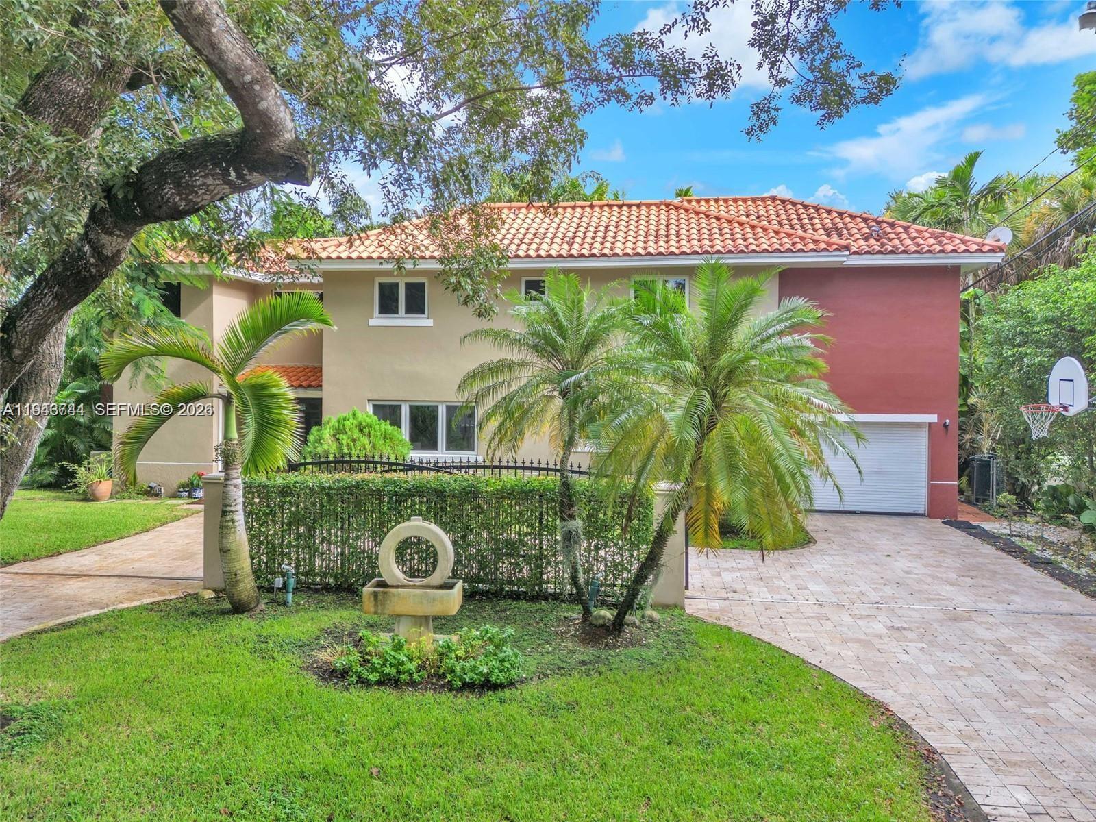 Charming home in a prime location! Discover this cozy, quaint home in a highly sought-after neighborhood. Enjoy a warm, inviting atmosphere with well-maintained interiors and beautiful landscaping. Located close to amenities, parks, and schools such as David Fairchild Elementary, Ponce De Leon Middle, and Coral Gables High. This move-in-ready gem offers both comfort and convenience. Don't miss your chance to own this perfect retreat- schedule a viewing today.