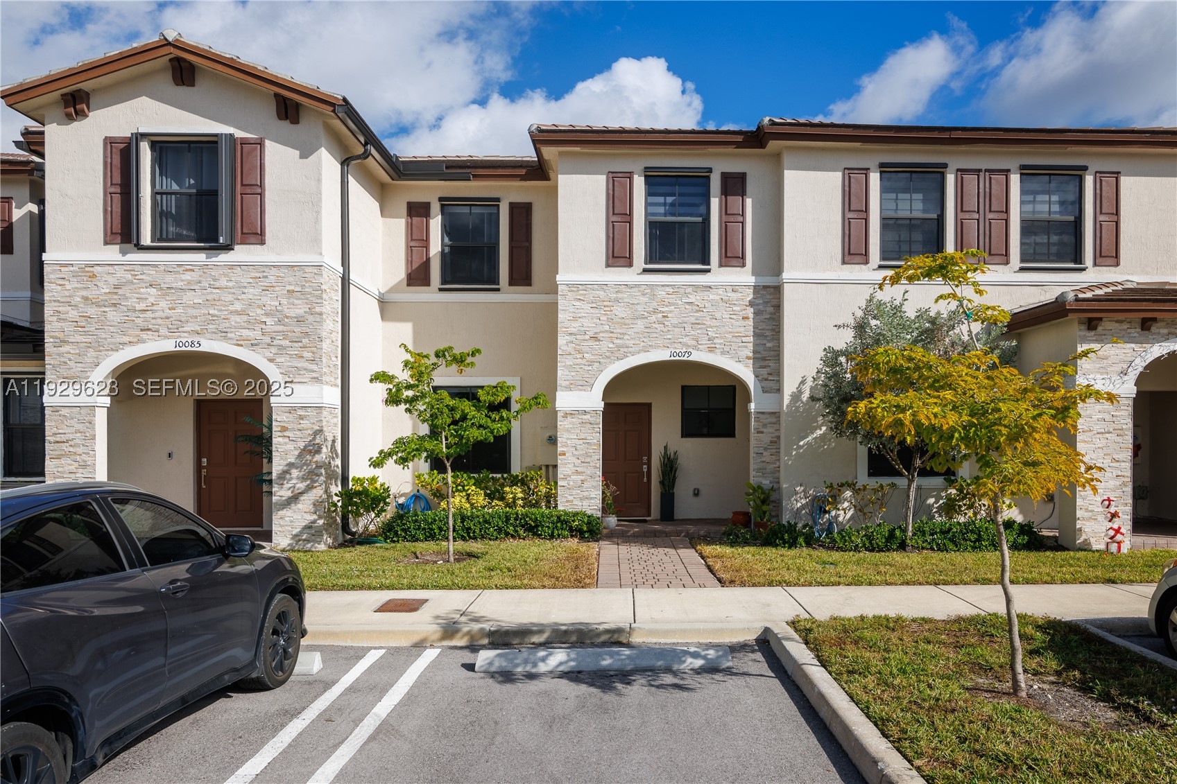 This move-in-ready 3-bed, 2.5-bath townhome delivers comfort, privacy, and resort-style living in Isles at Bayshore. The bright open layout features PVC waterproof laminate flooring and a modern kitchen with stainless steel appliances. All bedrooms are upstairs for added privacy. Enjoy a fenced patio ideal for relaxing or entertaining. The community offers a clubhouse, pool, gym, and 24/7 security. Minutes from Black Point Marina, top schools, shopping, and major highways. Easy to show. Seller credit to buyer's closing cost $5,000.00 at full price offer.