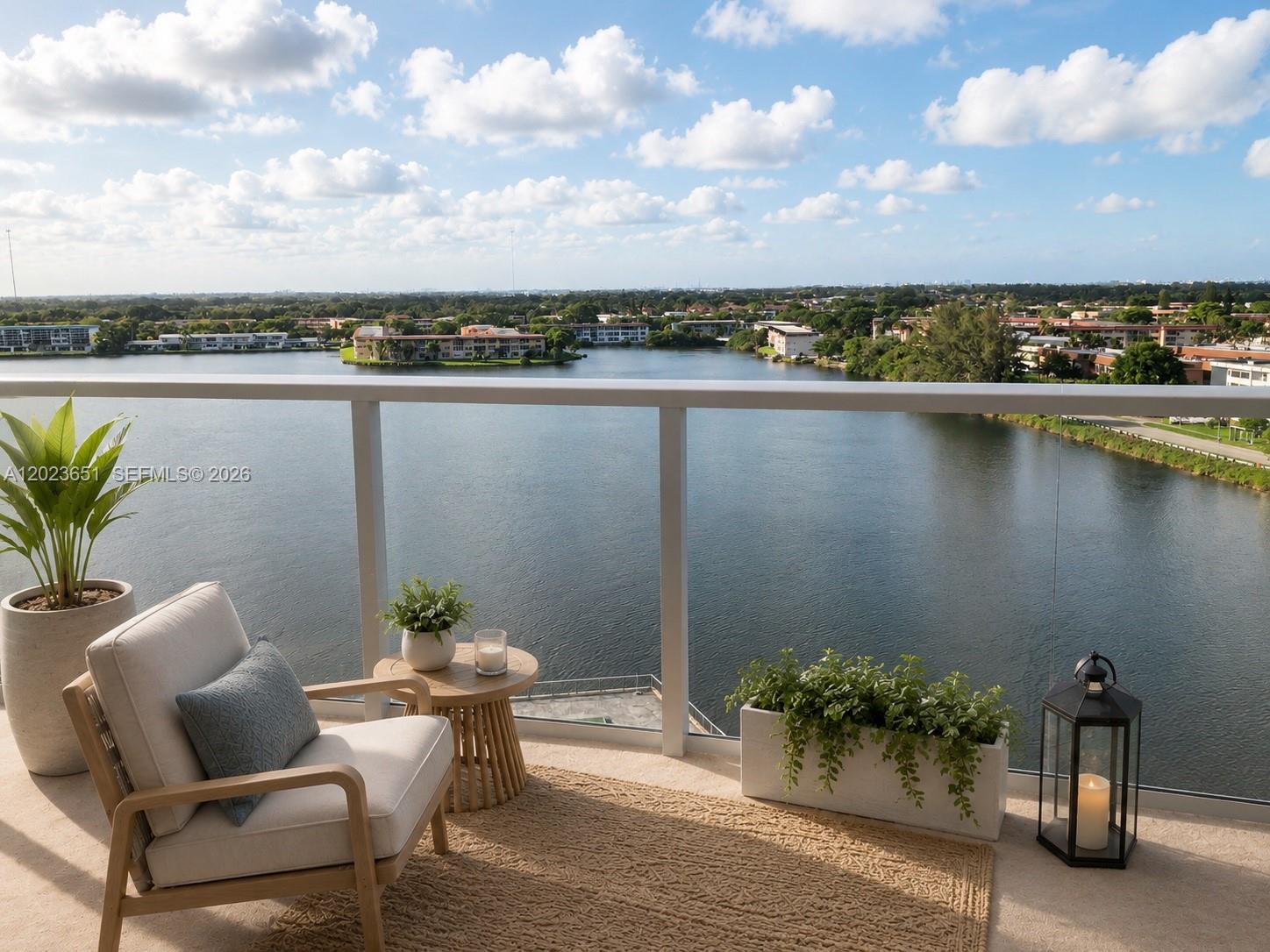 Experience breathtaking Northeast vistas from this beautiful 2-bedroom, 2-bath condo. The highly sought-after Deluxe floor plan boasts a generous terrace, serving as an ideal private retreat for morning reflection or peaceful afternoons. A bright, airy kitchen features a lovely window that fills the space with sunlight and gorgeous sunrise scenes. Perfectly situated, Buckley Towers puts you just moments away from all local conveniences.