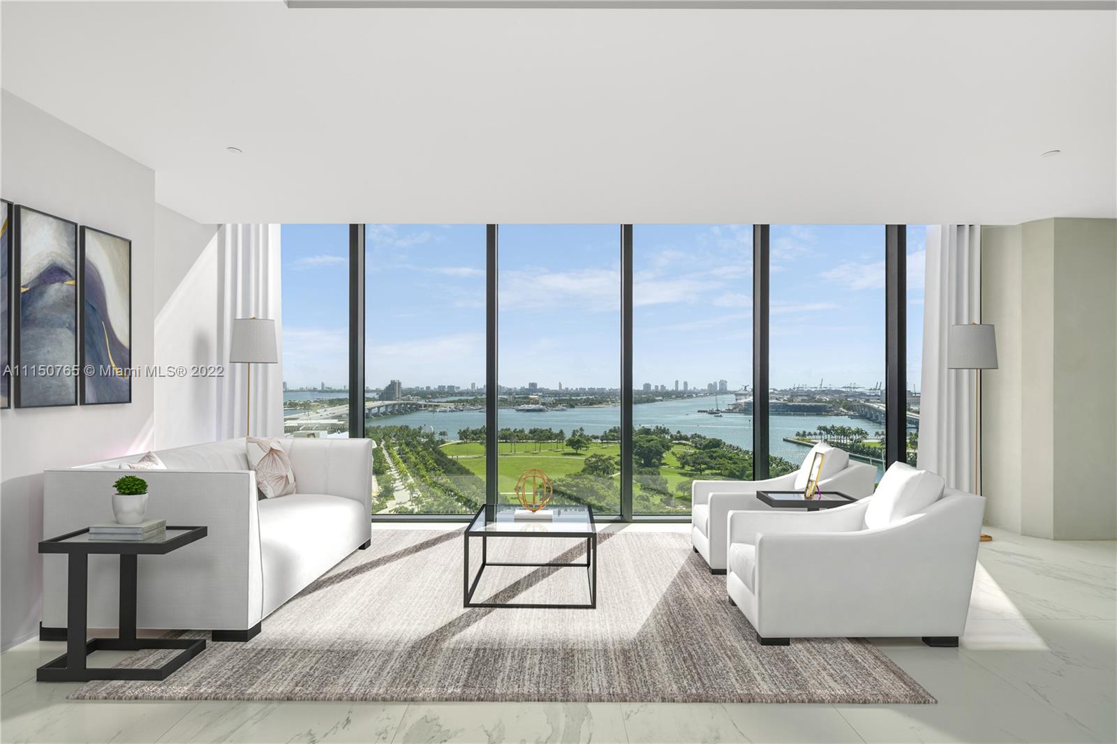 Vast open spaces & walls of windows in all directions define this luxury home that surrounds you with stunning views of Miami. From intimate gatherings to lavish celebrations, the free-flowing layout pairs with a sweeping balcony to allow ample opportunities for your guests to mingle. No expense has been spared in the kitchen where Gaggenau & Sub-Zero appliances along with Poliform cabinetry are sure to please. The home's bedrooms & baths incorporate carefully curated fixtures & materials to make each one a relaxing retreat. Designed by legendary architect & visionary Zaha Hadid, One Thousand Museum is Miami's most prestigious residential tower. Prepare to be pampered by a wide array of five-star amenities, including a sky lounge with a helipad. Come take a tour before it's gone for good!