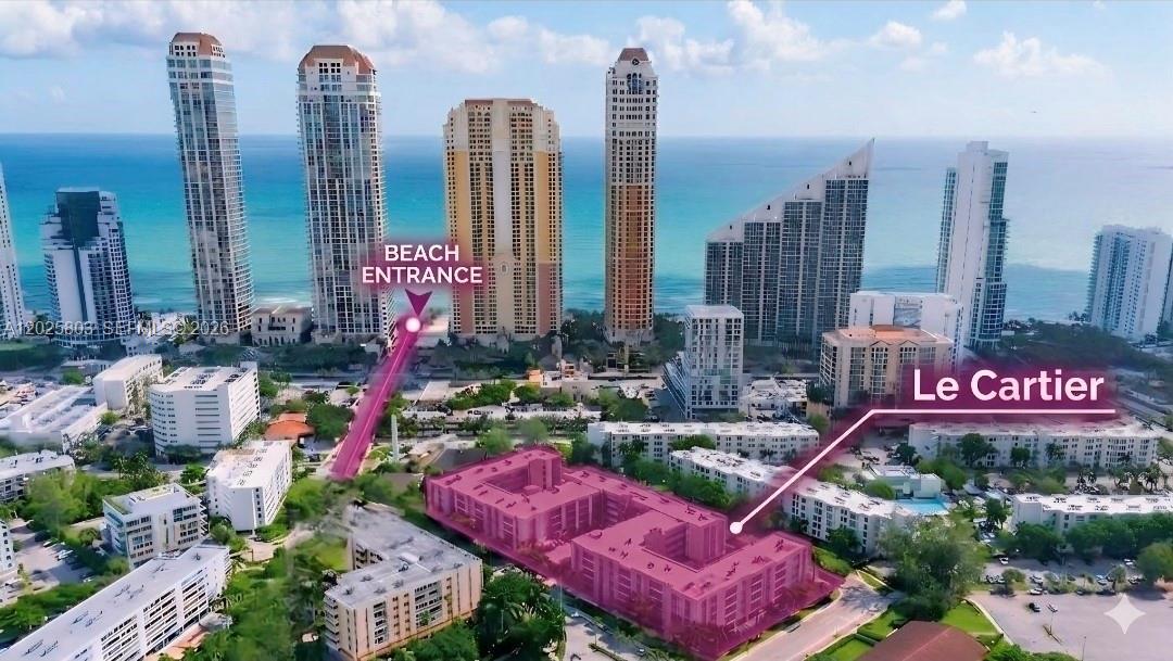 Own a Piece of Sunny Isles Beach surrounded by luxury high-rises and just a short walk to the ocean.  *2 units available* Fully furnished 2-bedroom, 2-bath residence offers a perfect lifestyle and investment potential, with short-term rentals permitted.  Ideal as a primary residence, vacation getaway, or income-producing property. Enjoy a heated pool, including covered parking, internet, cable, and free shuttle service.  Near world-class shopping, fine dining, and the best of South Florida coastal living.