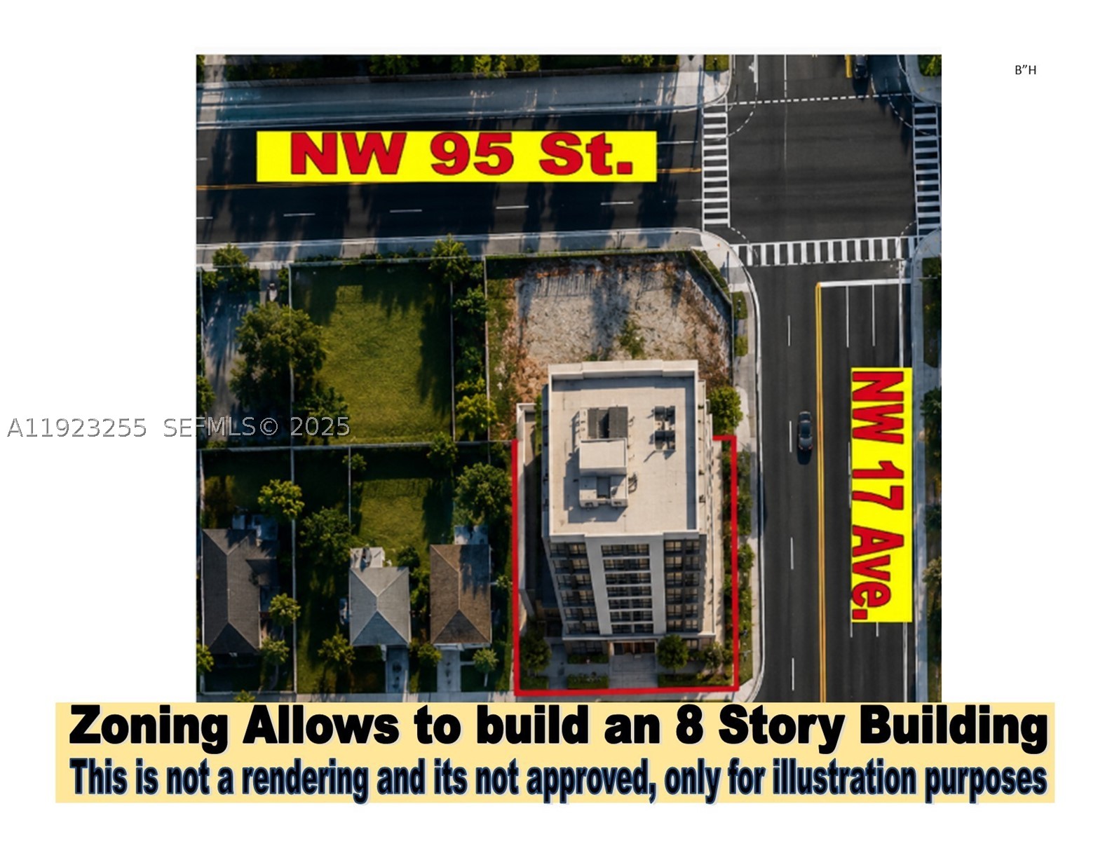 REDUCED FOR $425,000 - INCREDIBLE DEAL AND LOCATION - Prime Land Development Opportunity 
Exceptional corner site strategically positioned within a rapidly expanding urban corridor. Recently included in the city’s updated zoning plan, the property now permits the development of a multi-story building featuring commercial space on the ground level and residential or condominium units above.
With its premium corner visibility, strong traffic counts, and direct access to major arterial roads, this site provides an ideal foundation for a high-end mixed-use development or boutique residential project that integrates modern living with retail convenience.
Located in a dynamic growth area surrounded by new residential and commercial projects, this property offers developers a rare opportunity to capitalize on significant appreciation potential and sustained demand.
Discover an exceptional opportunity in one of Miami’s fastest-growing corridors, surrounded by new projects and a thriving business community.
Steps from North Shore Medical Center
Perfect for medical offices, clinics, or health-care services seeking a strategic, high-visibility location.
Superior Access & Connectivity