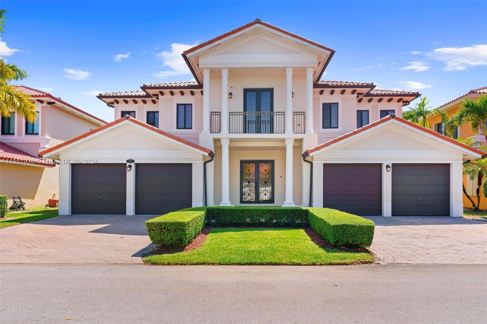 Introducing an exquisite residence nestled in the prestigious Cutler Cay Estates! This luxurious 5/4 home is a true embodiment of elegance. Upon entering, be greeted by spacious interiors adorned w/ high-end finishes & designer touches. The expansive living areas seamlessly flow into the gourmet kitchen ideal for culinary enthusiasts & entertaining guests. Amazing home theatre w/ deluxe seating + top of the line projectors and speaker system! Unique bonus area that makes for a great wine room, office or other endless options. Lush & green backyard w/ plenty of room for a pool! Impact windows + doors throughout! Elegant staircase w/ chandelier views leads to the second floor. Spacious rooms w/ private balconies & walk in closets! Excellent location! Resort style amenities + 24/7 security!