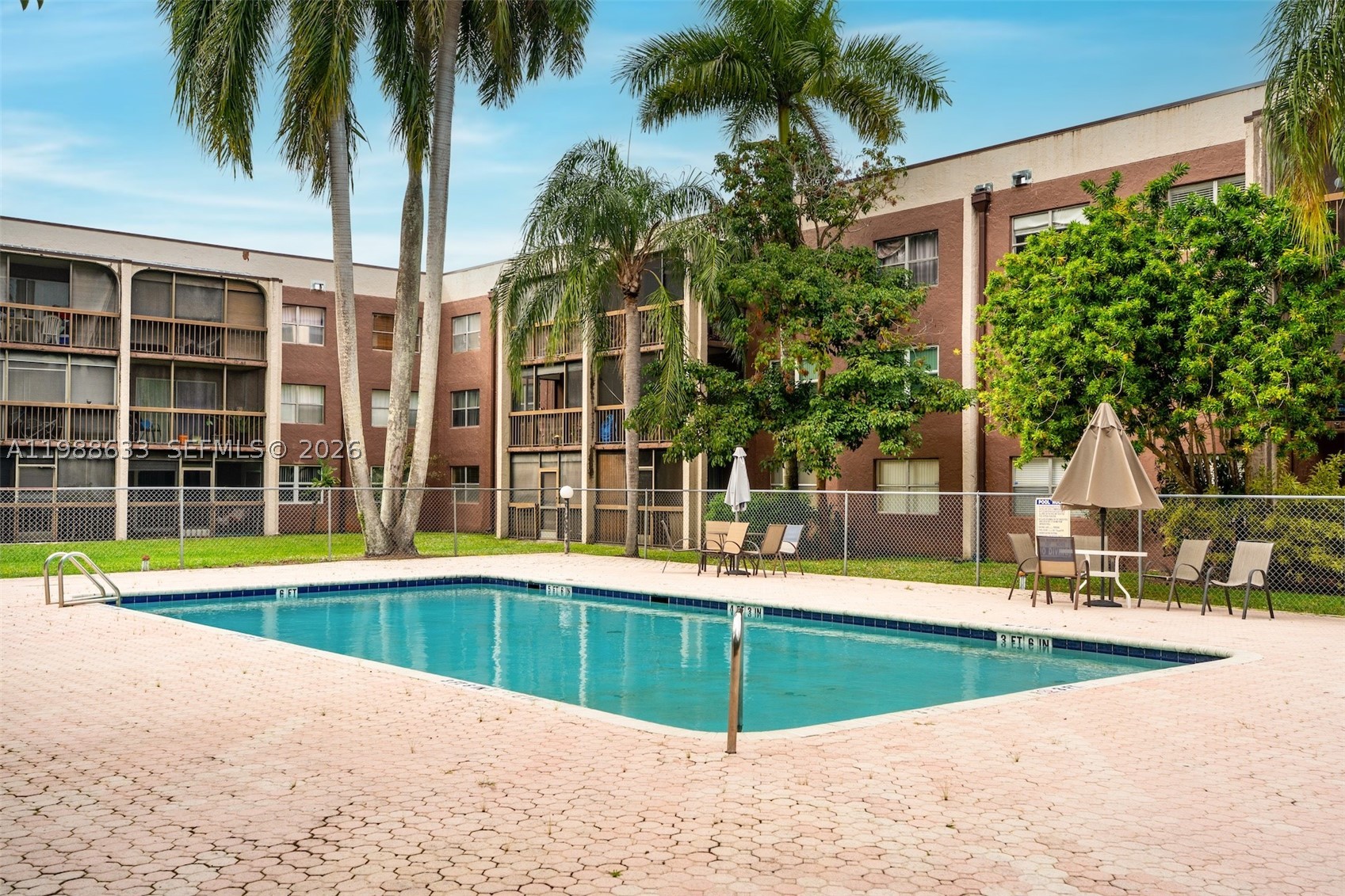 Beautifully renovated 2-bedroom, 2-bath 1st floor condo in Davie (Near Nova) features spacious bedrooms, generous closet space, and a bright, open layout designed for comfort and style.

The modern kitchen shines with quartz countertops, new cabinetry, and updated appliances—perfect for everyday living and entertaining. Enjoy peace of mind with a well-maintained A/C (2014) and the convenience of assigned parking (#114) plus abundant guest spaces.

The low HOA offers exceptional value, covering Xfinity cable, water, sewer, and a strong reserve fund exceeding 30% of the annual budget—with no special assessments. Residents also enjoy access to a community pool, and laundry facilities are just steps from your door.

Investor-friendly with rentals allowed, after 1st year owned, this move-in-ready condo is ideal for both homeowners and investors alike. ESA and service animals are welcome.

Ideally located just minutes from Nova Southeastern University, shopping, dining, and major highways—this is South Florida living at its best!