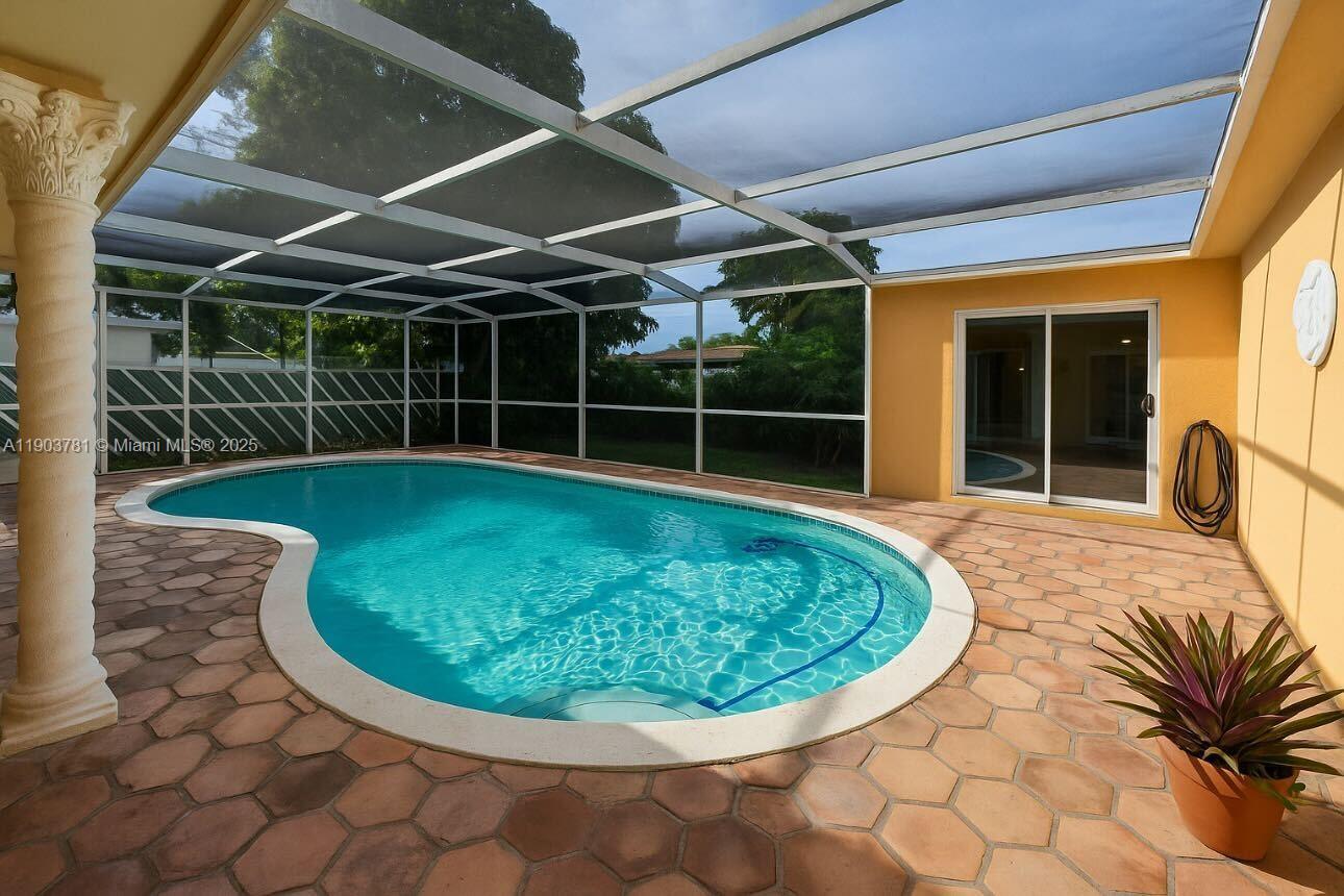 Beautifully updated 3-bedroom, 2-bath home featuring a sparkling pool. This move-in-ready home offers a remodeled kitchen with modern finishes and plenty of natural light throughout. Located in a quiet, well-maintained neighborhood close to shopping centers, restaurants, and with easy access to the Turnpike. Don’t miss this rare opportunity to own a spacious, stylish home in a prime location! 

Move-in ready and meticulously maintained, this home truly has it all! Quiet location, modern updates, and all the amenities you’ve been looking for. A must-see property that won’t last long! All information is deemed reliable but must be verified by the buyer and/or buyer’s agent.