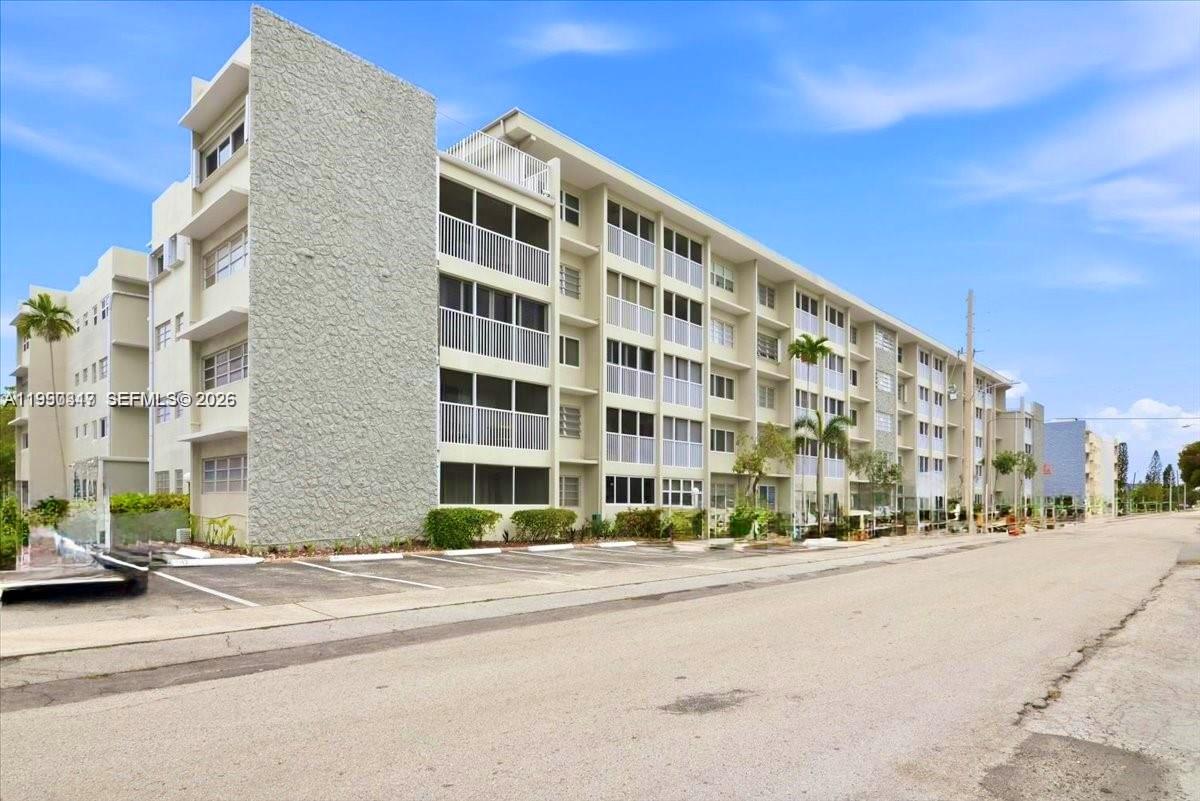 The deal you were looking for! Investment opportunity: Currently rented to an excellent tenant paying $1,400/month, or ideal for end-users (tenant can vacate with 60 days’ notice). Building has passed the 50 years recertification. Welcome to this bright and cozy unit features a spacious living and dining area with large windows, a nice sized kitchen, and  closet space throughout 1-bedroom, 1-bath first-floor residence. Located in a quiet, 55+ community directly across from Gulfstream Park & Casino. Residents enjoy access to a heated pool and clubhouse with recreation room, sauna, exercise room. Assigned parking and additional storage are included. Unbeatable location within walking distance to shopping, restaurants, entertainment, casino.  Easy to show.


Certain images may include AI-assisted enhancements such as brightness, sky, or color adjustments. Minor items may have been removed from surfaces (such as kitchen counters) for presentation purposes. All edits are cosmetic only; no changes to structure, layout, or features have been made.