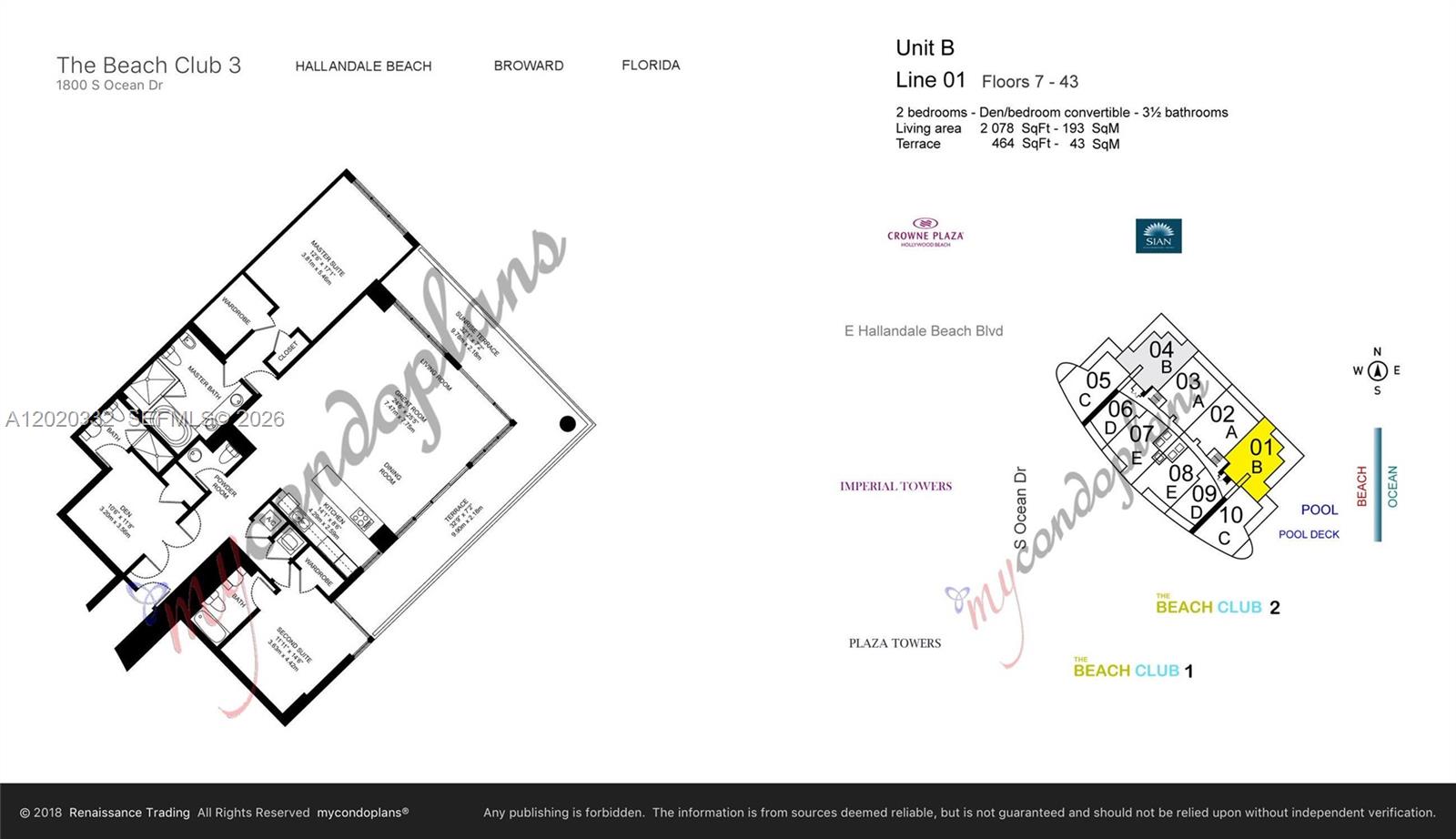 BEACH CLUB THREE CONDO - Residential