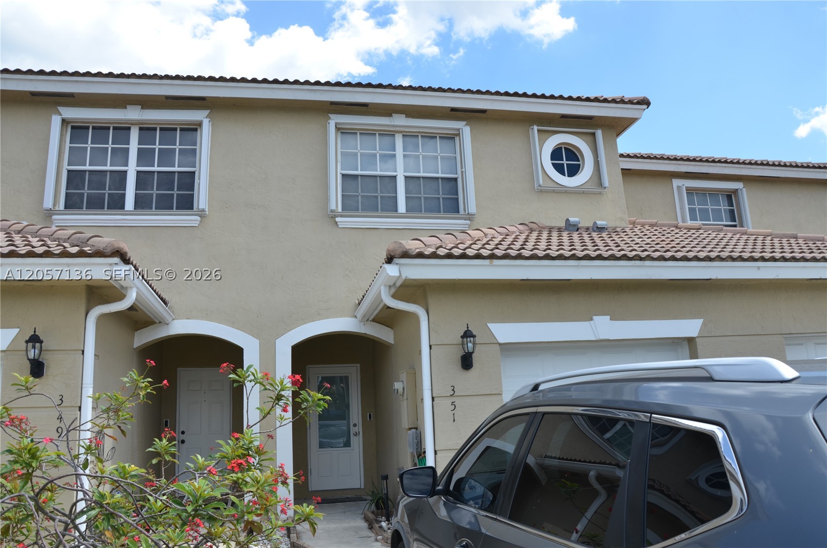 Recently updated 3 bedroom townhome in Pelican Pointe. Open kitchen w/white cabinets, white quartz counters and stainless-steel appliances. Wood look tile on the main floor and gray plank laminate of the stairs and upper floor. Primary bedroom w/2 walk in closets and black out window shades, dual sinks in the primary bathroom. Bedrooms 2 and 3 enjoy a shared bathroom. One car garage w/remote opener and 2 additional spaces in the driveway. Community offers secured gate entry, community pool, gym & tennis courts. Great central location for commuting. Convenient location for shopping, restaurants, medical facilities & entertainment.  Association approval required prior to transfer of ownership. Currently Tenant occupied until May 2027 at $3,200 per month. Lease is transferable to the new owner.