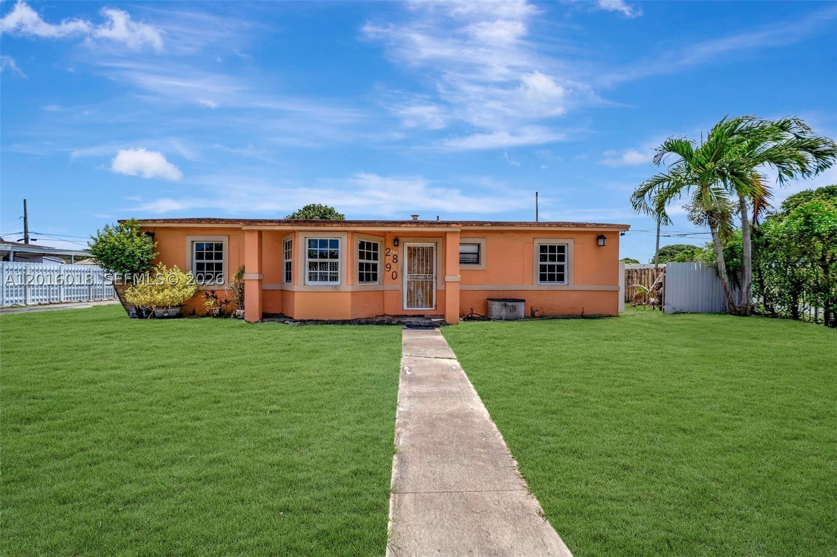TOTAL 6 BEDROOMS/ 4 BATHS, 3 KITCHENS HOME. LARGE HOME WITH LOTS OF POTENTIAL - MAIN HOUSE HAS 4 BEDROOMS, 2 FULL BATHS, LIVING ROOM, FAM ROOM, OFFICE ROOM, LARGE KITCHEN, FULL SIZE LAUNDRY ROOM. 2 ADDITIONAL 1 BEDROOM APTS IN THE BACK OR USE AS GUEST HOUSES, OR MOTHER-IN-LAWSUITE. LIVE IN THE MAIN AND GENERATE INCOME WITH THE REST. BOTH STAND ALONE PROPERTIES HAVE A BEDROOM, FULL BATH AND KITCHEN. PROPERTY HAS PLENTY OF PARKING SPACES, CORNER OVERSIZED LOT, FENCED THROUHOUT. ASK FOR PROPERTY INFO SHEET TODAY!