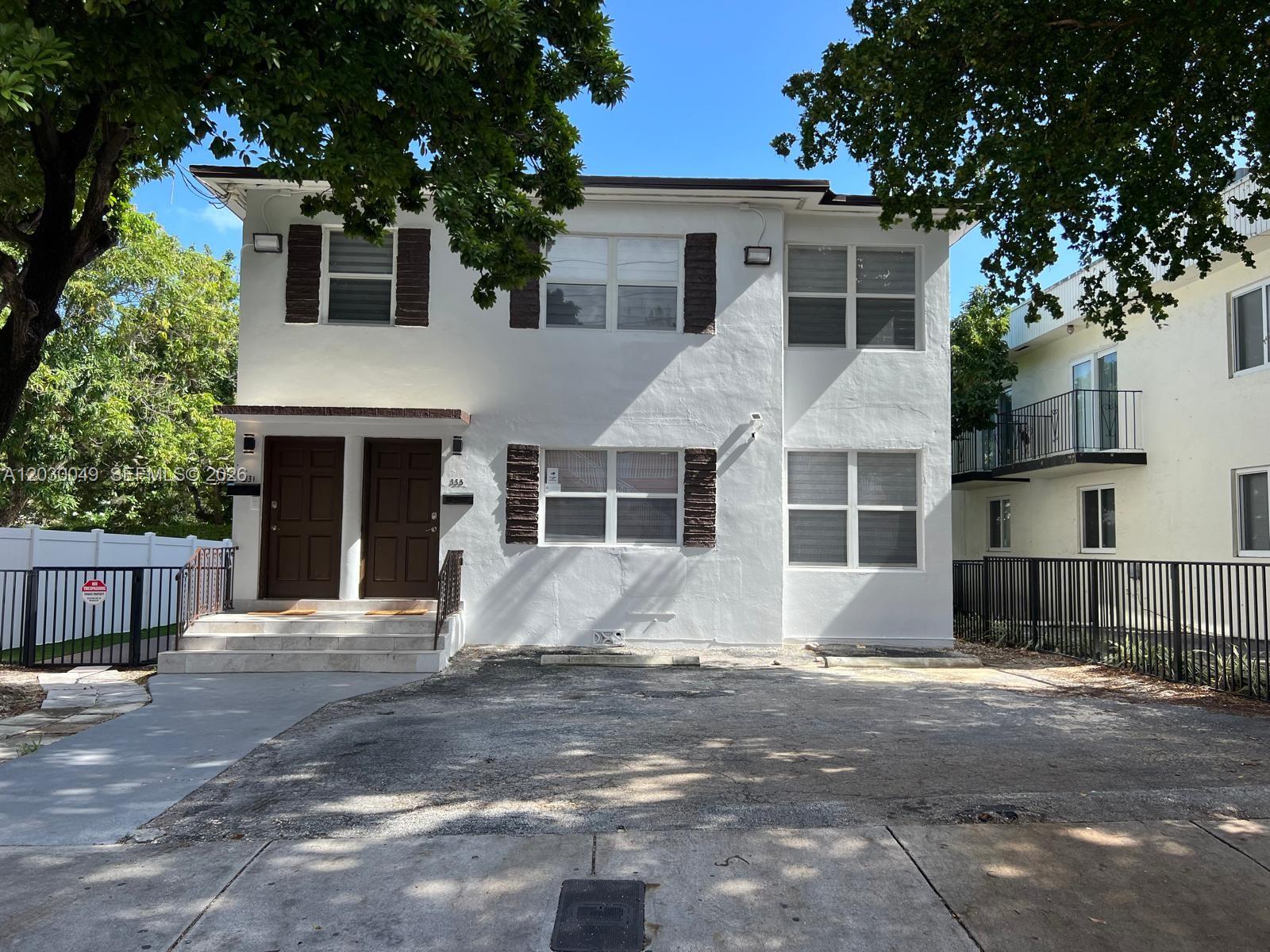 EXCELLENT Airbnb income approach opportunity, Centrally located West Brickell (Little Havana) turnkey duplex completely upgraded n 2019 with new flooring, kitchens and baths and new central AC. Each duplex has 3 bedrooms and 2 baths with washer and dryer and a large back yard. The units are 100% occupied with excellent tenants paying $3200per month; rents can be increased by at least $300.00 per month. Situated just 4 blocks from Calle 8 and minutes from Brickell, downtown, Wynwood, the health district, Coconut Grove, Coral Gables and the airport. Do not disturb the tenants .