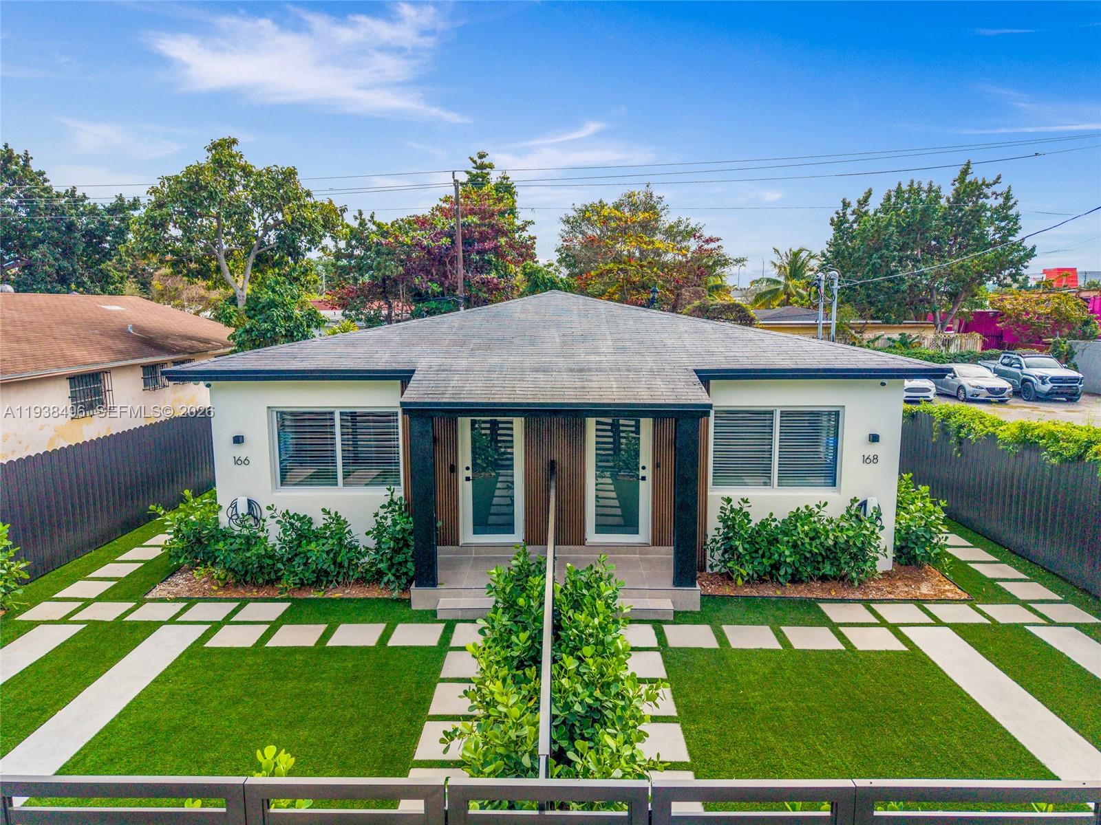 Fully renovated, this turnkey income-producing duplex offers an exceptional opportunity for immediate returns and long-term upside, currently offering 8.6% yearly cap rate. Each unit features two bedrooms and two bathrooms with modern finishes, a full laundry room, private outdoor kitchens, and individual jacuzzis with deck areas. Located just minutes from the Design District, Buena Vista has experienced strong year-over-year appreciation and continues to show record-breaking growth. The property includes gated parking and will be sold fully furnished, allowing for seamless ownership and instant cash flow. Centrally positioned with quick access to Miami’s top restaurants, shopping, beaches, and airport, this is a rare blend of lifestyle, location, and investment potential.