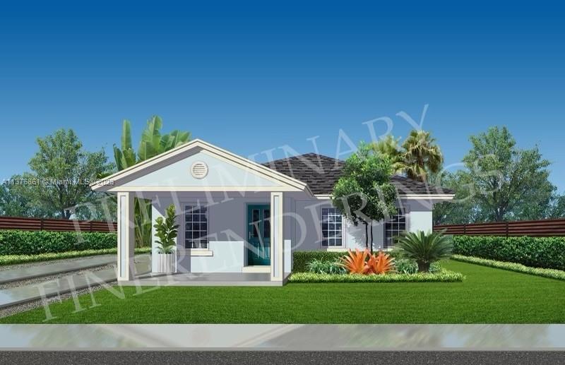 NEW CONSTRUCTION!! MODERN 4 BEDROOM 2 BATHROOM WITH SPACIOUS BACKYARD. CO EXPECTED NEXT MONTH. IMPACT WINDOWS AND DOORS. PORCELAIN TILE FLOORS. KITCHEN CABINETS WITH GRANITE COUNTERTOPS. NO HOMEOWNERS ASSOCIATION.