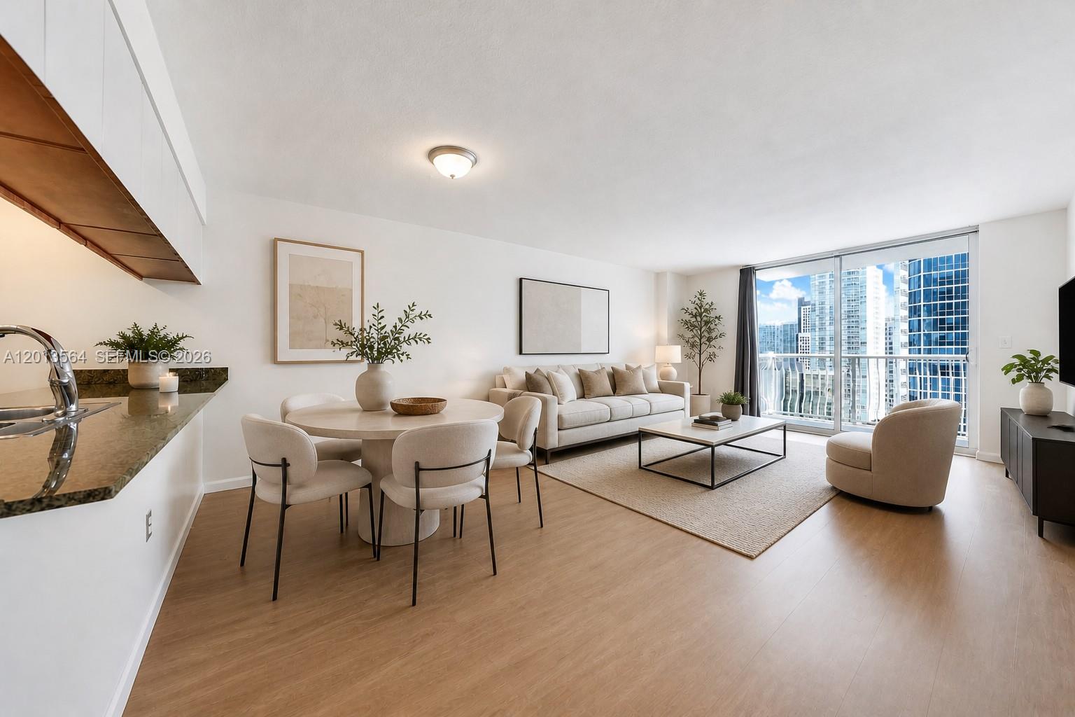 Prime Brickell investment opportunity at 1200 Brickell Bay Drive. This 825 SF residence offers a spacious layout and a private terrace with beautiful Brickell skyline views. The building allows short term rentals with no rental restrictions, making it ideal for investors looking to use platforms such as Airbnb, VRBO, or similar. Enjoy amenities including two pools, jacuzzi, fitness center, steam room, kids’ playroom, and doorman service. Easy to show and ideally located across from the future Citadel headquarters. A standout value for Brickell and a great opportunity for end users or investors.