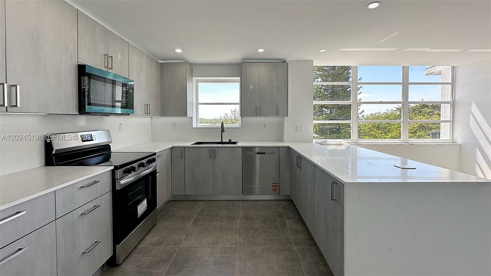 Stunning views 1232 sf| Fully Renovated Modern Interior Experience 2-bedroom, 2-bathroom corner residence at the prestigious Commodore Plaza. This home has been completely transformed with a brand-new interior, featuring sleek porcelain floors throughout and designer LED lighting. The Residence: Smart Living: Fully furnished with controlled blinds/shades on every window. Modern Comfort: A/C system and a functional split floor plan with abundant closet space. Natural Light: Massive windows offer "natural light galore" . Convenience: Laundry is located on the same floor with brand-new machines. Building & Lifestyle: Maintenance is truly all-inclusive, extended cablehot water, pest control, and 24/7 security. Enjoy resort-style amenities including: 2 oversized pools & 2 tennis courts. State-of-the-art gym & marina. on-site property management. Prime Location: Located in an A+ school district, you are walking distance to Aventura Mall and houses of worship. You are only minutes from the beach, the Brightline station, and Gulfstream Park. PLAN 8 ACCEPTABLE