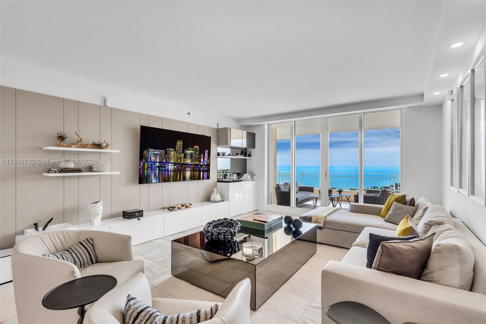 Spectacular unit in pristine condition with breathtaking views of the ocean and Downtown Miami.
Located on a high floor in the sought-after center line of Ocean Tower Two, this residence offers some of the most beautiful panoramic views of both the ocean and the city skyline. The unit has been tastefully remodeled and is in immaculate, move-in-ready condition. It is also available fully furnished at an additional price. Includes two parking spaces and one storage unit. Just steps from the sand, residents enjoy a resort lifestyle with a private club, restaurants, spa, fitness center, tennis, multiple pools, and 24-hour security
